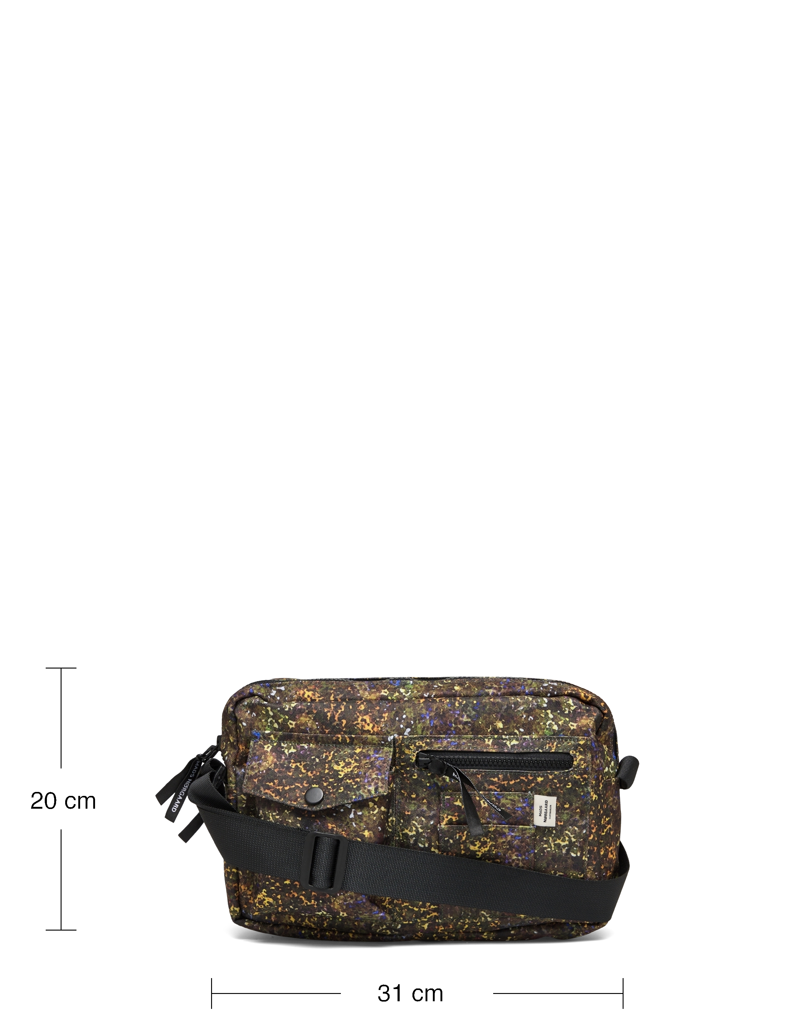 Mads Nørgaard - Bel One Art Cappa Bag - field aop/olive branch - 5