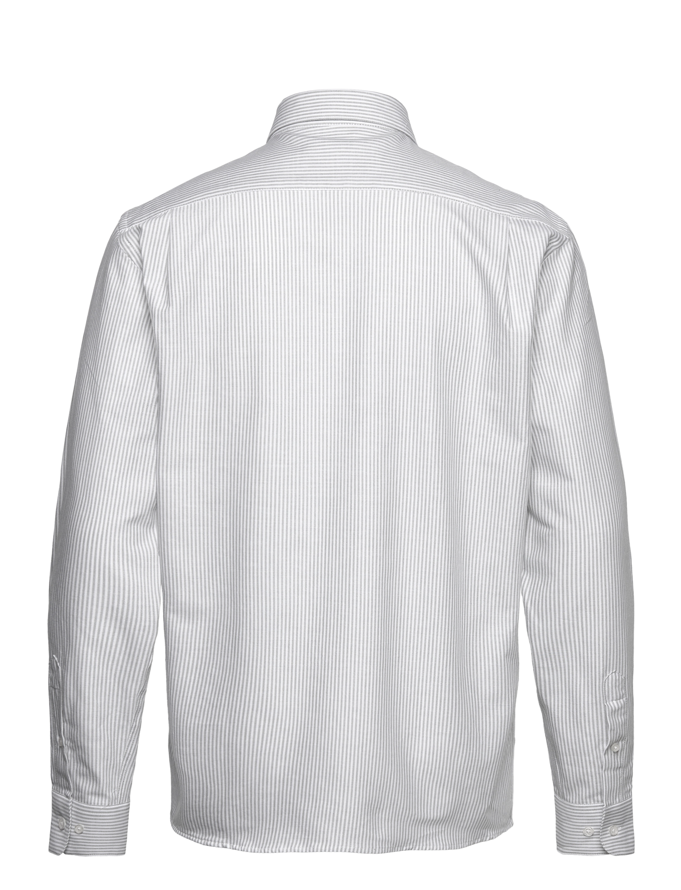Mads Nørgaard - Cotton Oxford Sune Stripe Shirt BD - jadeite/white - 1