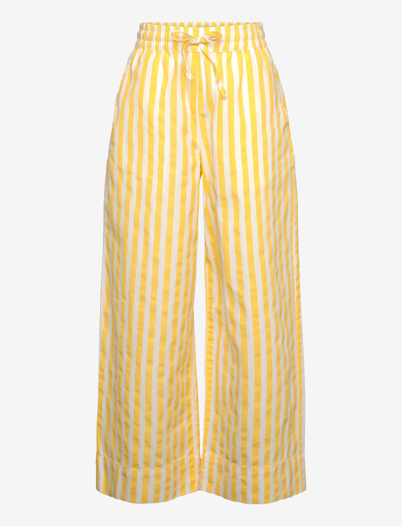 Mads Nørgaard - Sacky Pipa Pants - white alyssum/lemon zest - 0