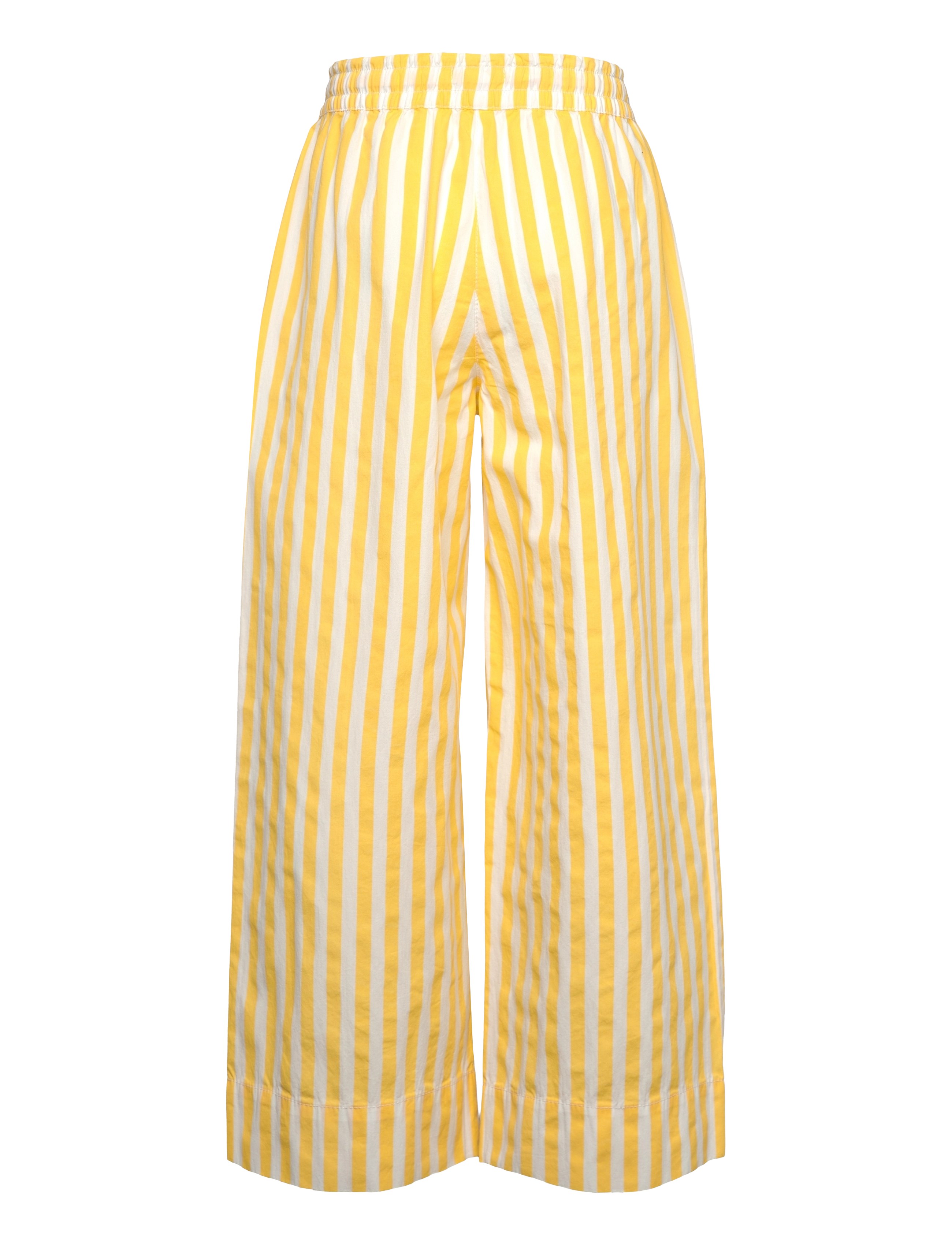 Mads Nørgaard - Sacky Pipa Pants - white alyssum/lemon zest - 1