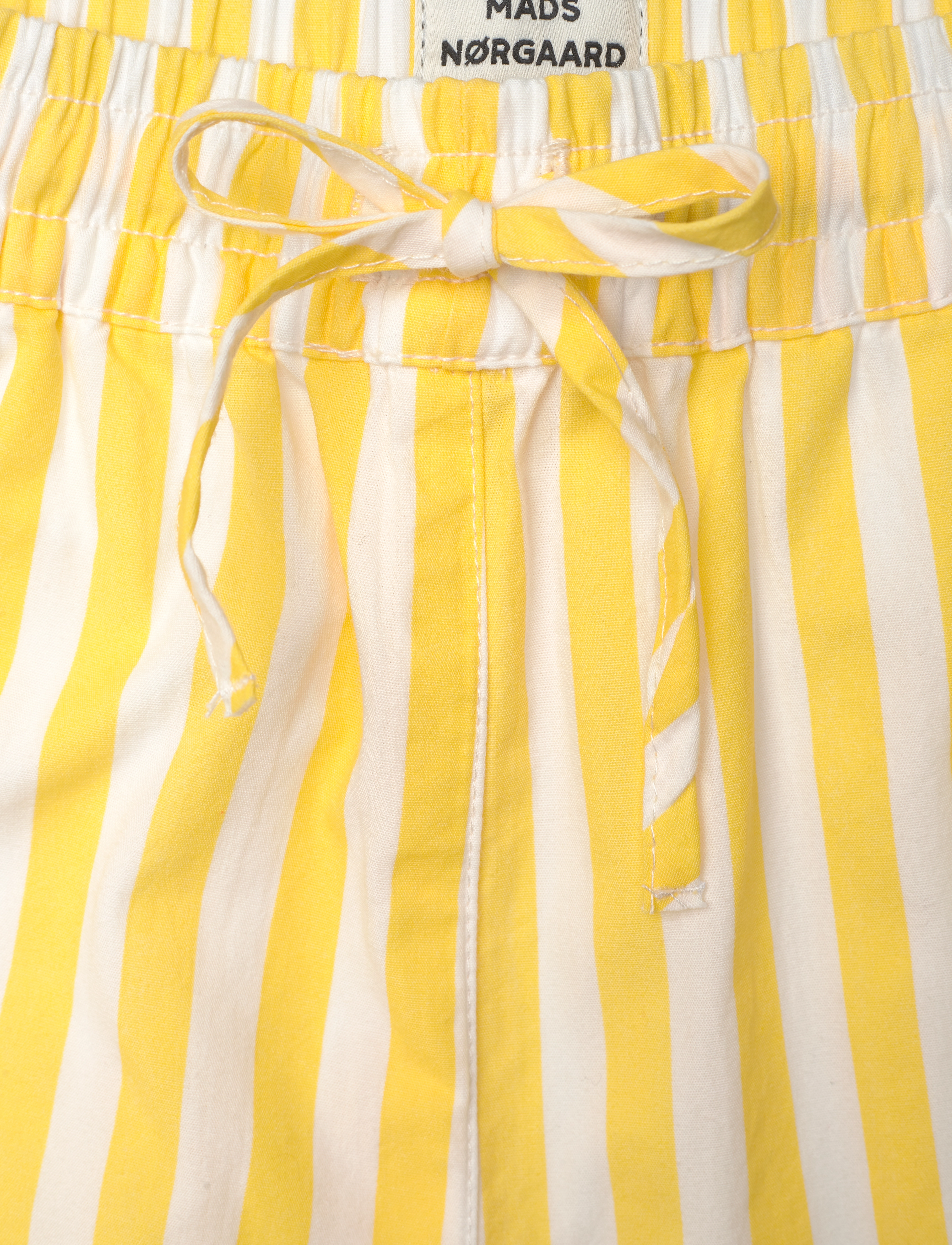 Mads Nørgaard - Sacky Pipa Pants - white alyssum/lemon zest - 3