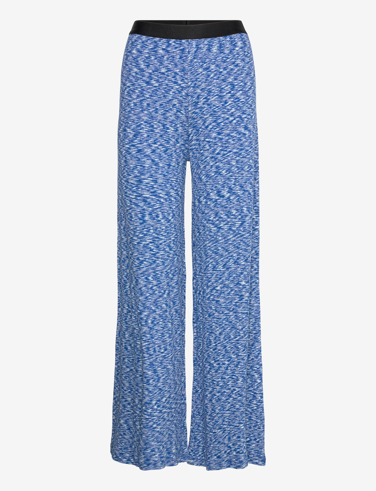 Mads Nørgaard - 2x2 Cotton Space Veran Pants - vida byxor - multi blue - 0