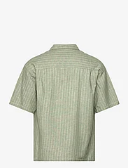 Mads Nørgaard - Cotton Linen Mateo Stripe Shirt SS - nordischer stil - sea spray/birtch - 1