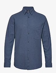 Mads Nørgaard - Cotton Linen Sune Shirt - nordic style - sargasso sea - 0