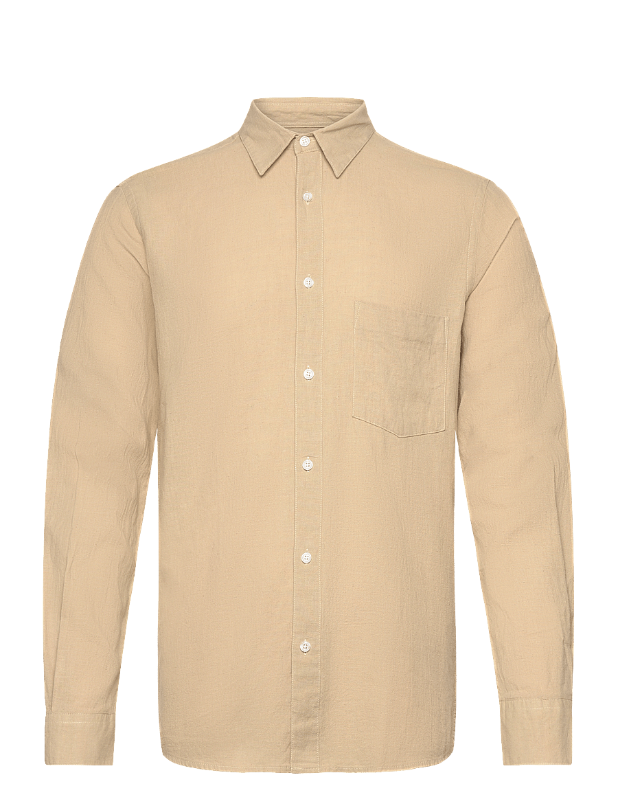 Mads Nørgaard - Cotton Linen Sune Shirt - trench coat - 0