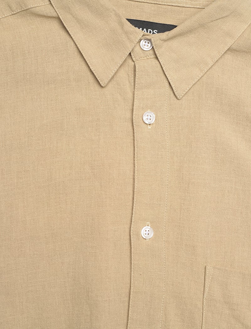 Mads Nørgaard - Cotton Linen Sune Shirt - linased särgid - trench coat - 2