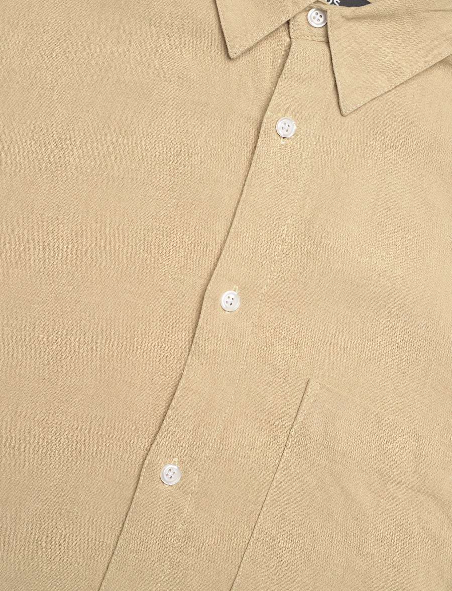 Mads Nørgaard - Cotton Linen Sune Shirt - trench coat - 3