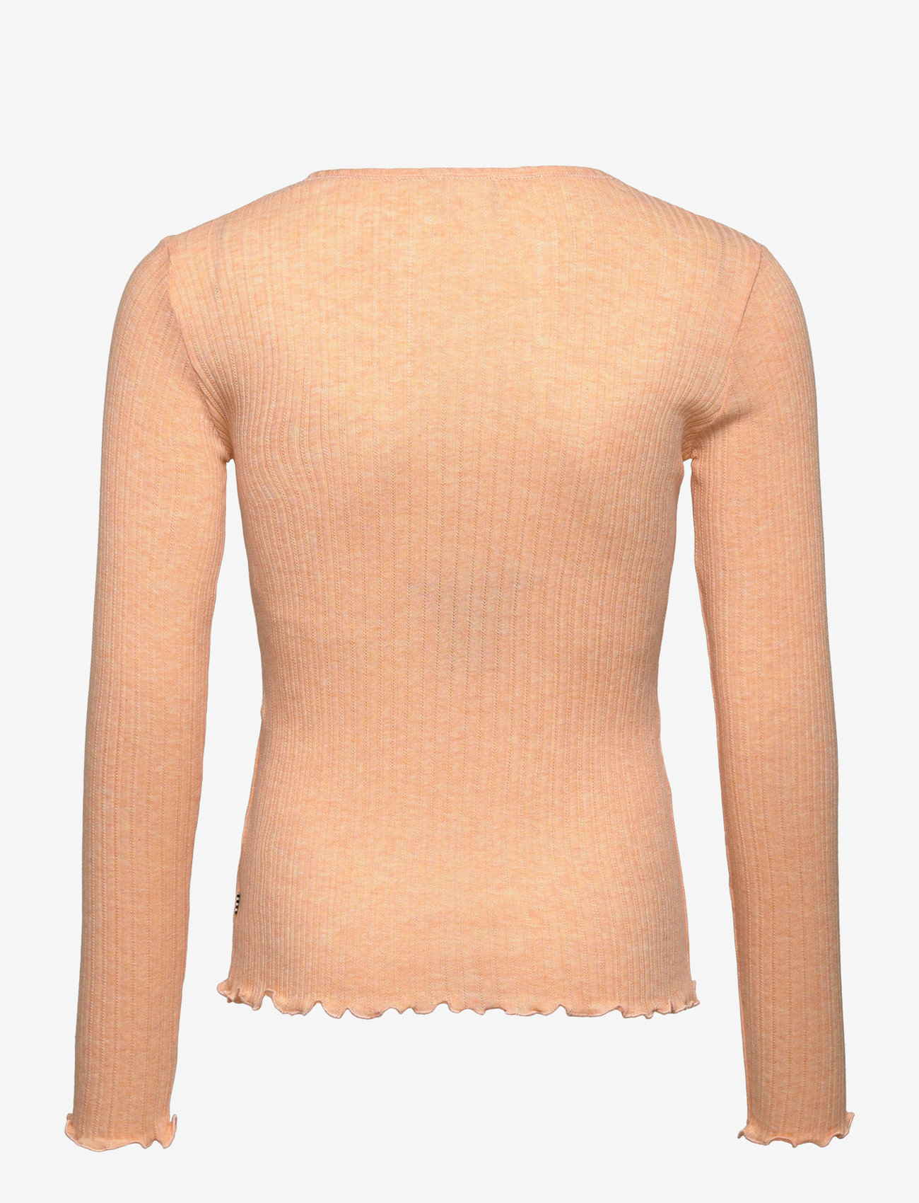 Mads Nørgaard - Pointella Trudy Tee LS - coral melange - 1