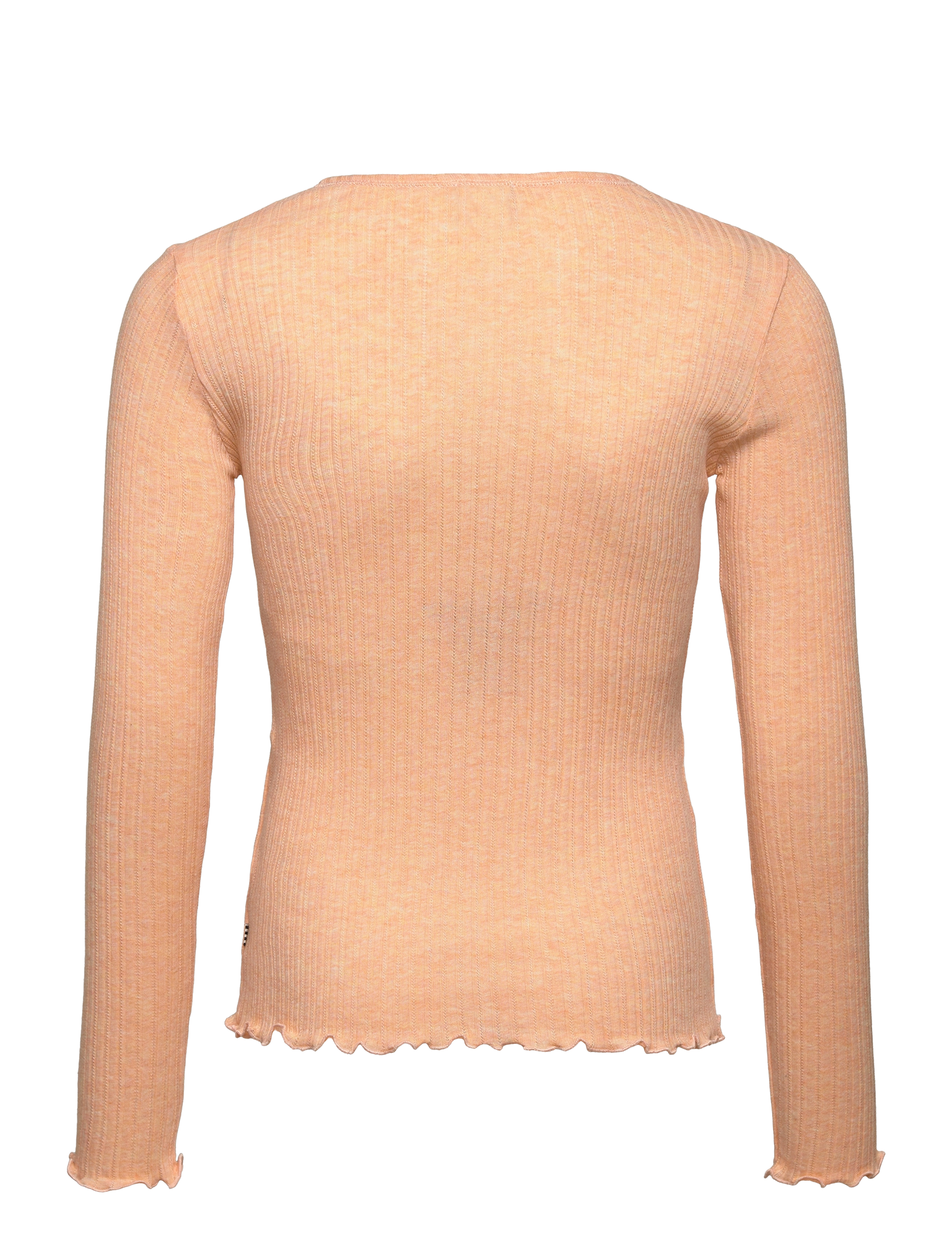 Mads Nørgaard - Pointella Trudy Tee LS - coral melange - 1
