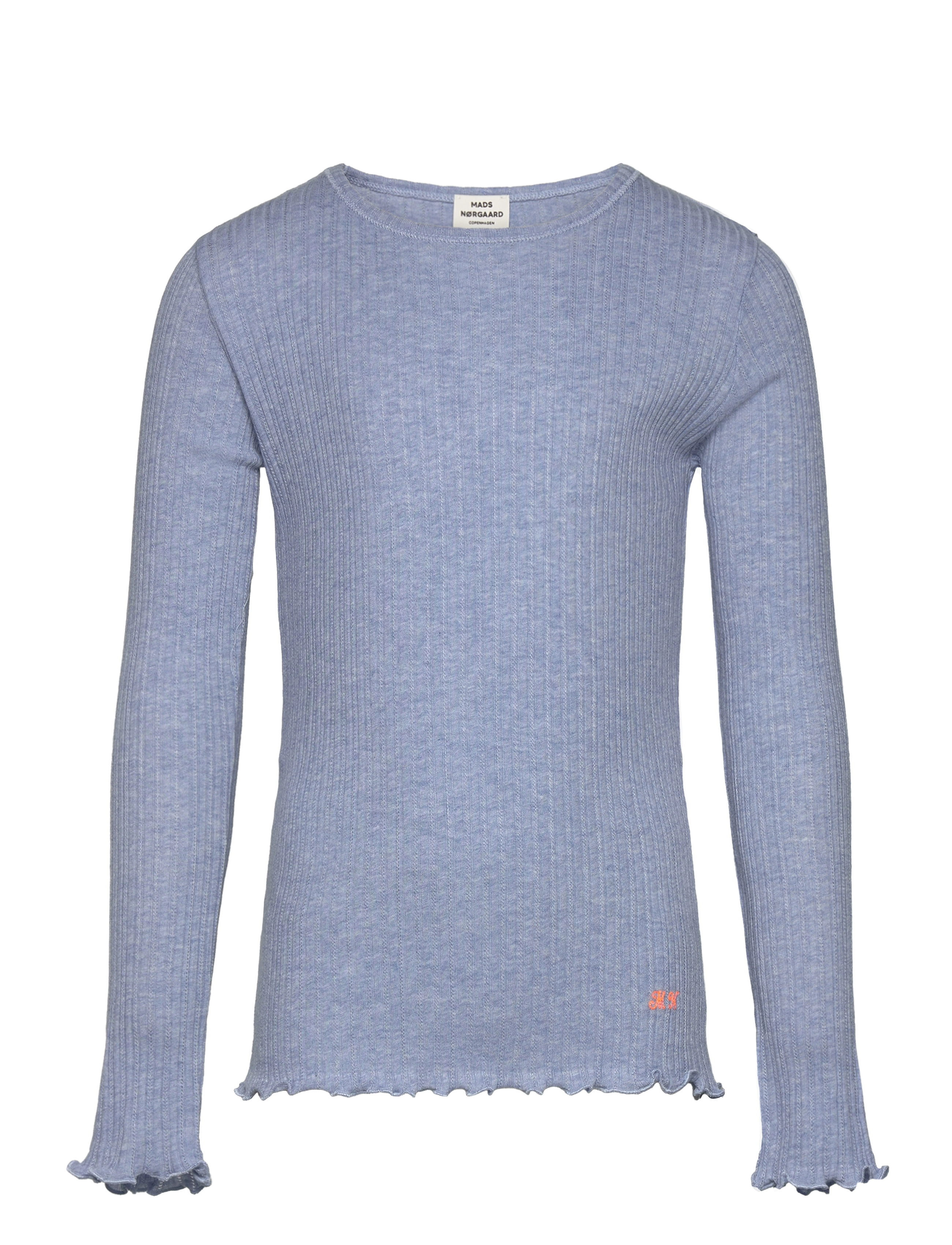 Pointella Trudy Tee LS - POWDER BLUE MELANGE