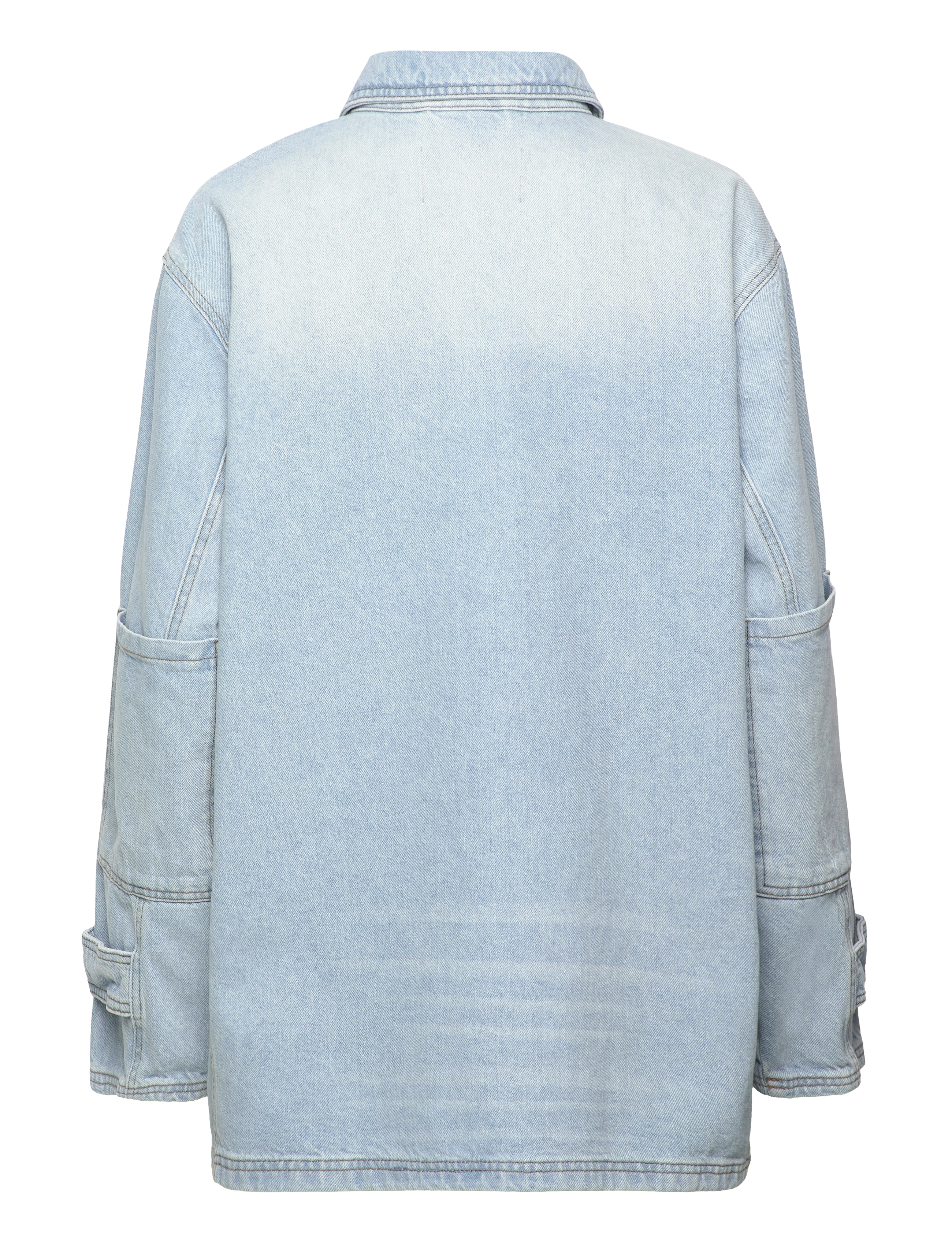 Mads Nørgaard - Bles Denim Johnny Jacket - bright blue denim - 1