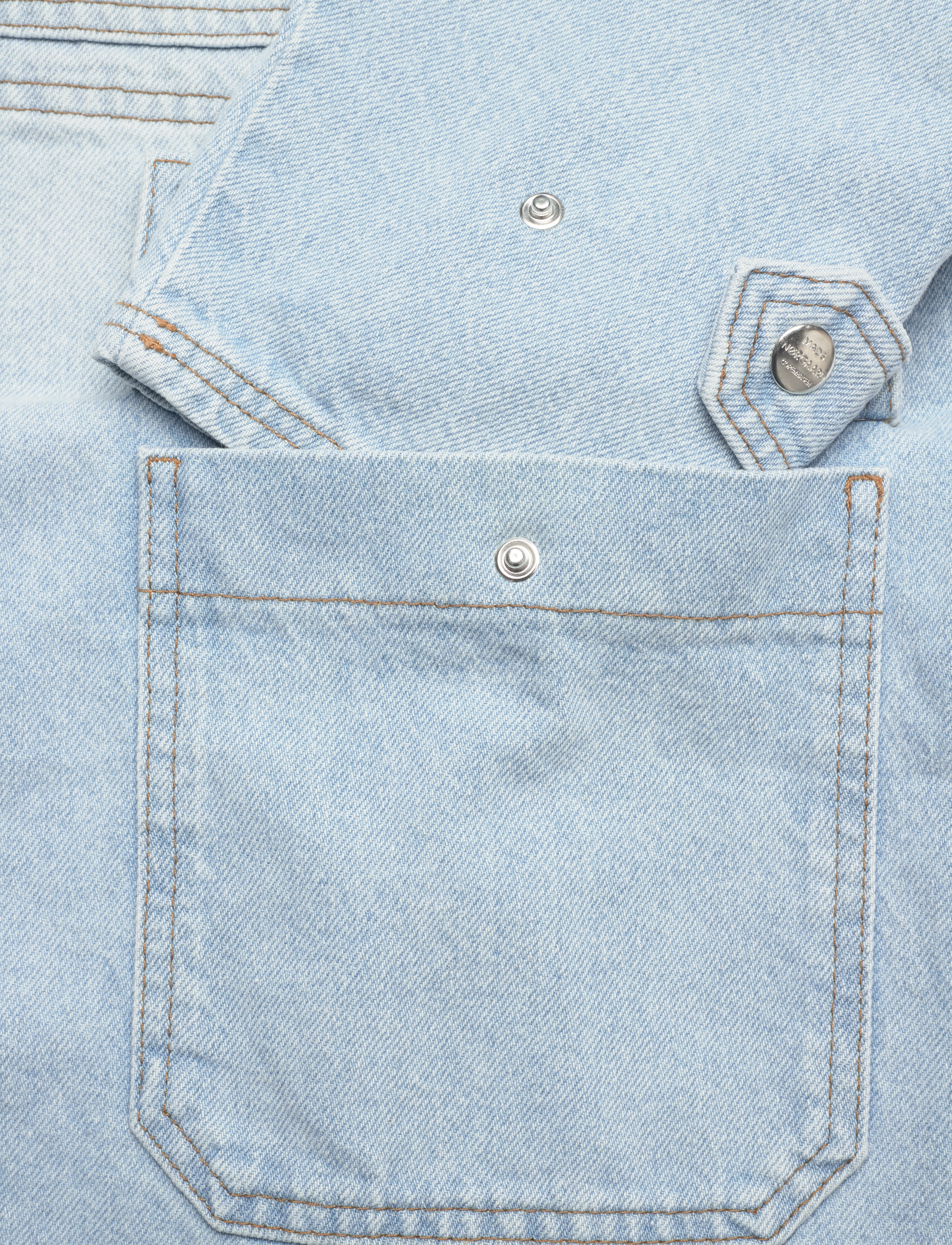 Mads Nørgaard - Bles Denim Johnny Jacket - bright blue denim - 3