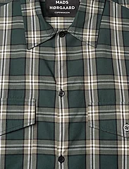 Mads Nørgaard - Perola Cotton Check Mateo Shirt SS - nordic style - storm - 2