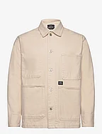 Natur Cotton Chore Jacket - NATURAL
