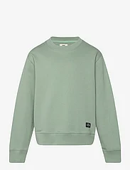 Mads Nørgaard - Light Terry Solo Sweatshirt - sweatshirts - jadeite - 0
