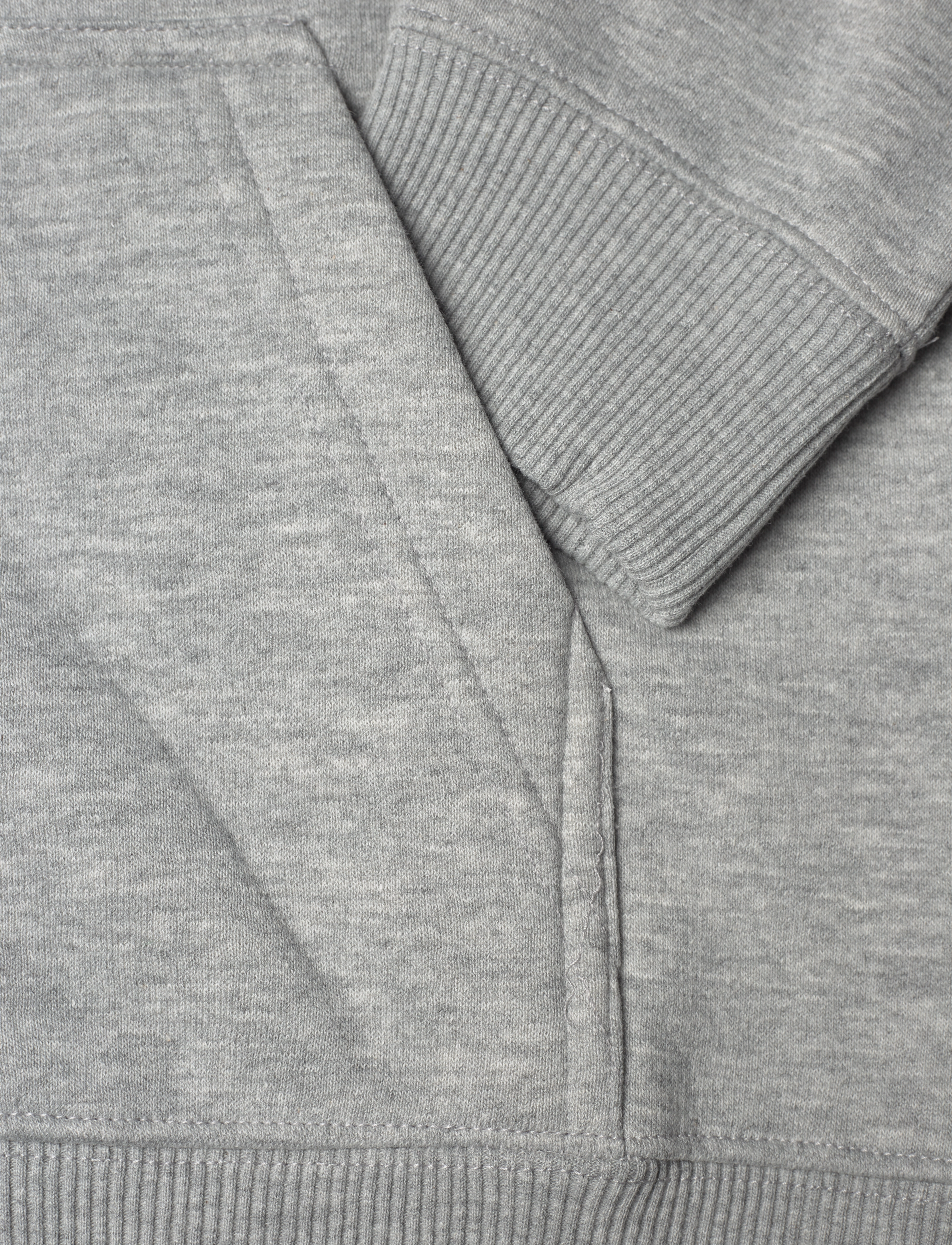 Mads Nørgaard - Standard Hudini Zip Sweatshirt - grey melange - 3