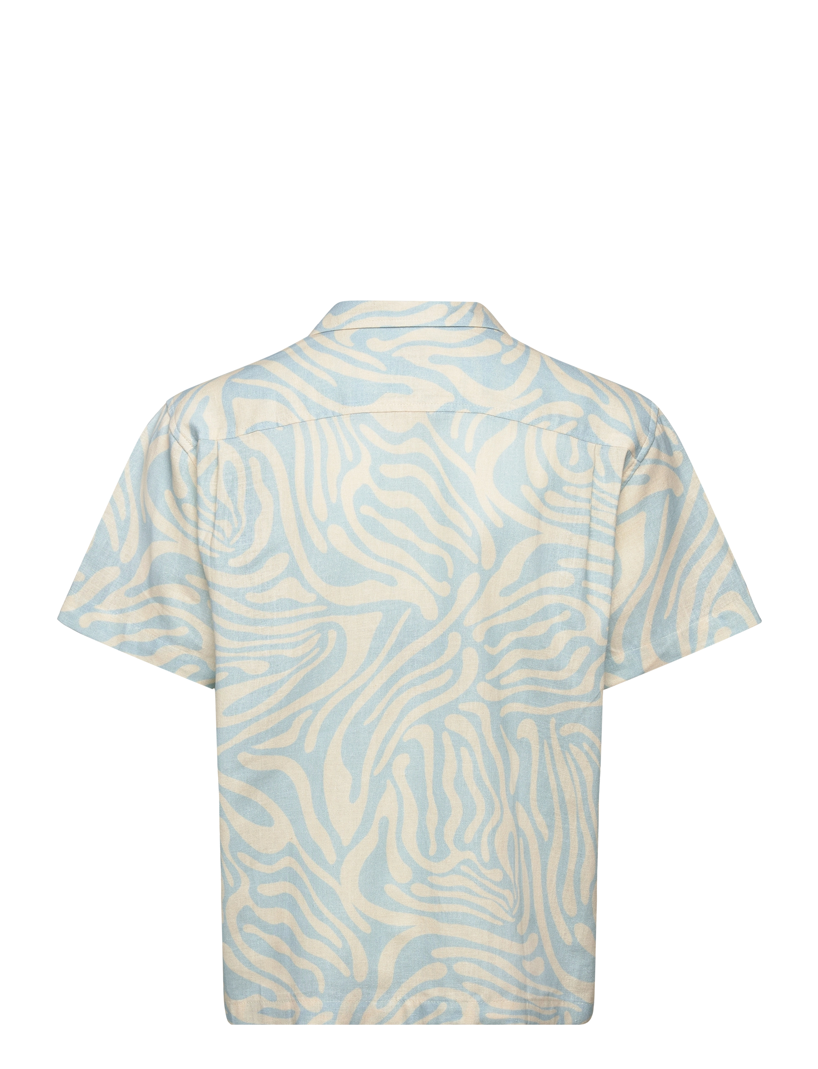 Mads Nørgaard - Armando Kenni AOP Shirt - dream blue/birtch aop - 1
