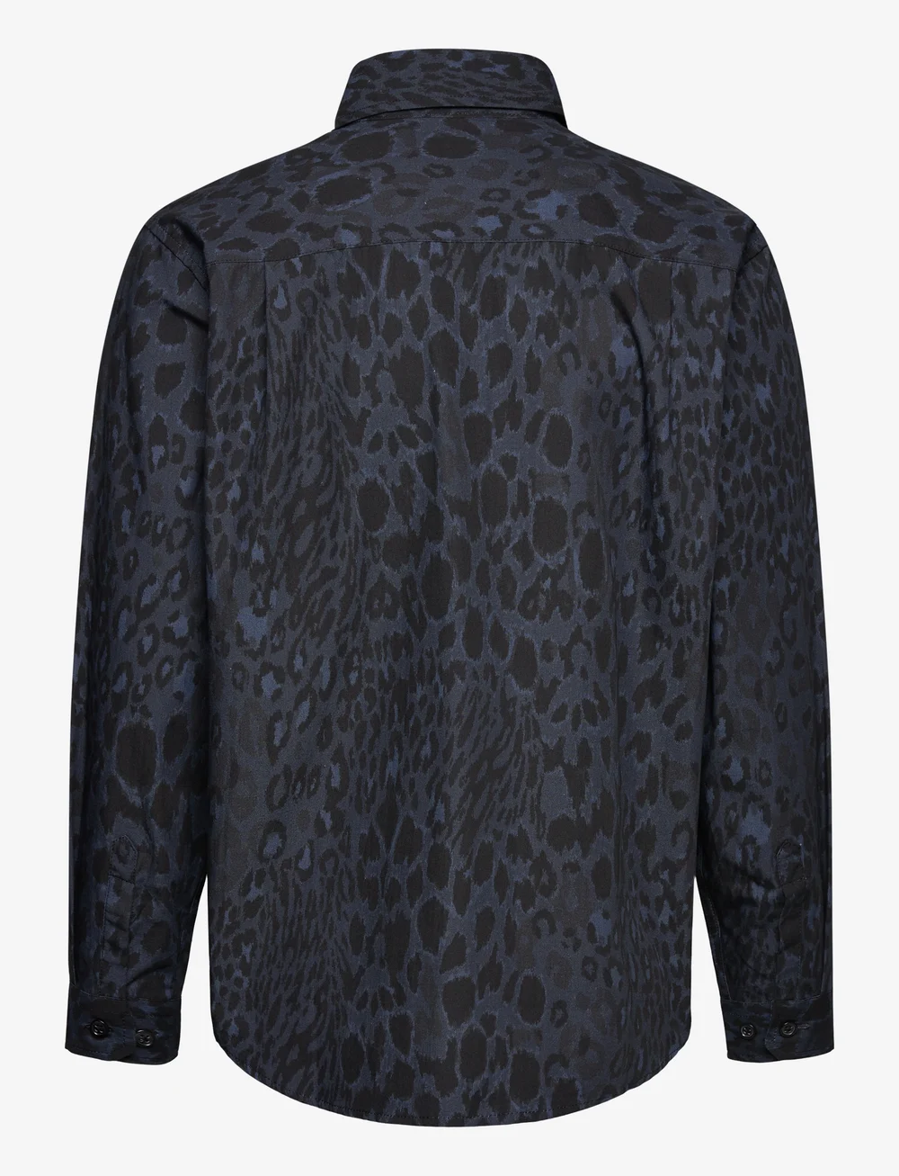Mads Nørgaard - Armando Svano AOP Shirt - marškiniai ilgomis rankovėmis - sargasso sea/black aop - 1