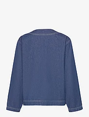 Mads Nørgaard - Air Denim Jonna Shirt - denim jackets - mid blue denim - 1