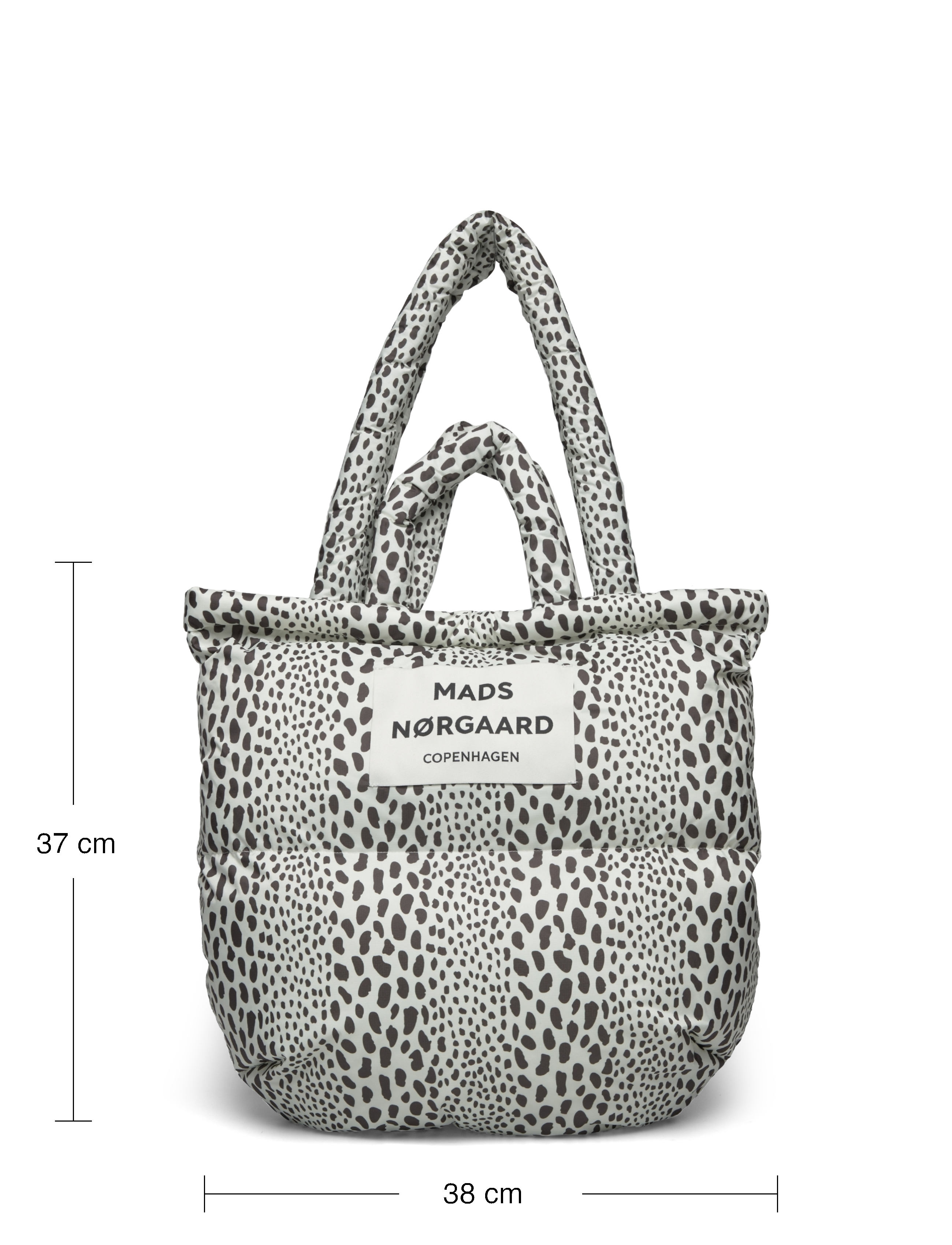 Mads Nørgaard - Recycle Pillow AOP Bag - arctic wolf/beluga - 5