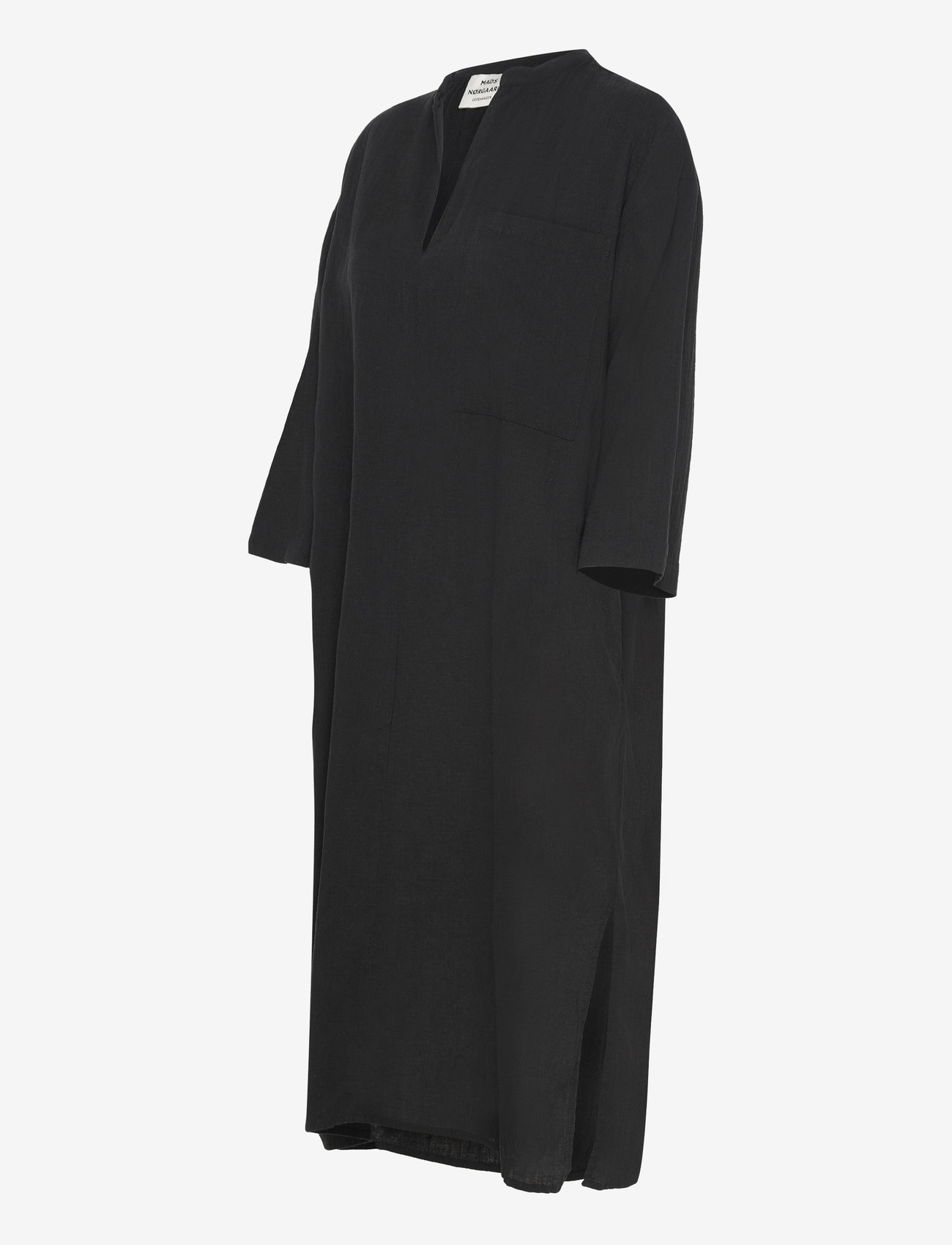Mads Nørgaard - Colin Mana Dress - midi kjoler - black - 2