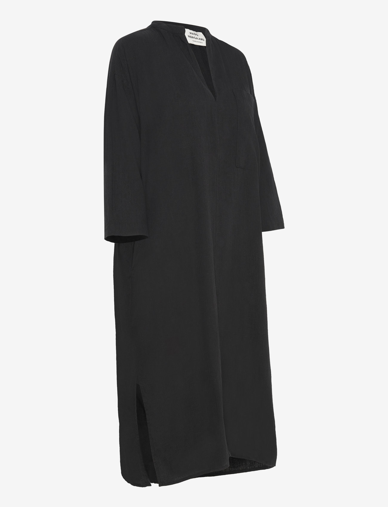Mads Nørgaard - Colin Mana Dress - midi kjoler - black - 3