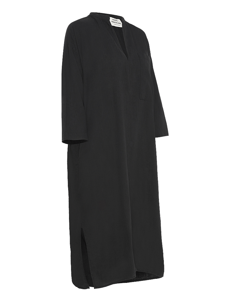 Mads Nørgaard - Colin Mana Dress - midiklänningar - black - 3
