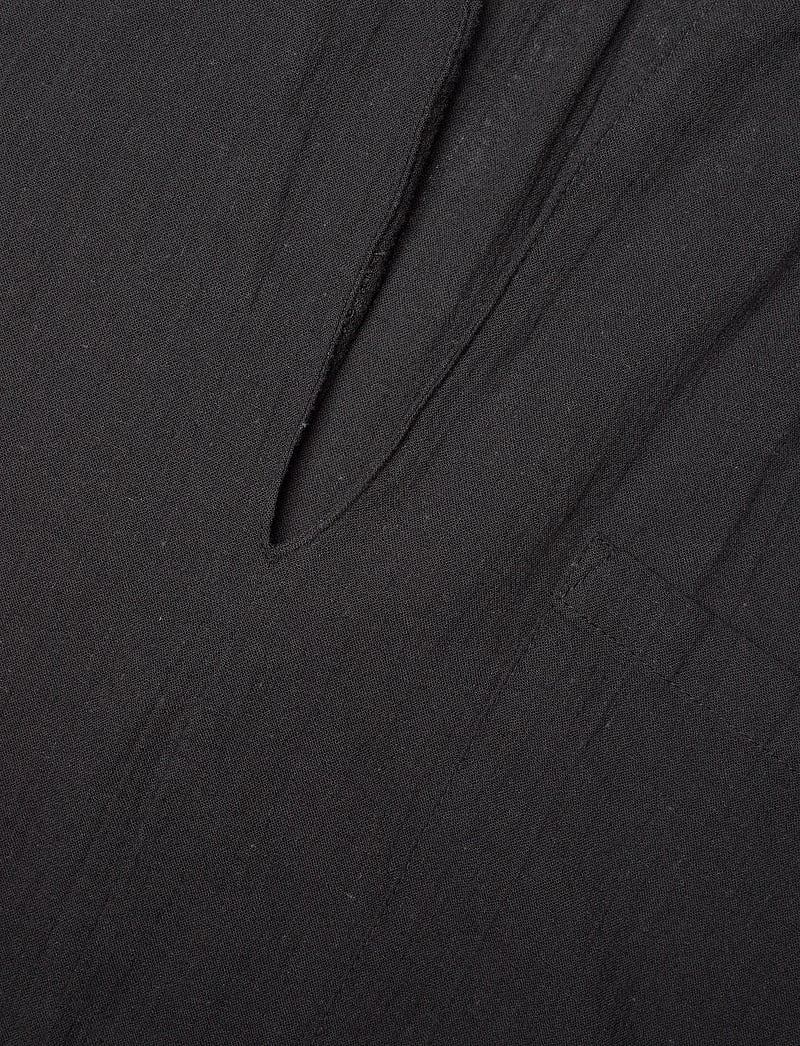 Mads Nørgaard - Colin Mana Dress - midiklänningar - black - 4