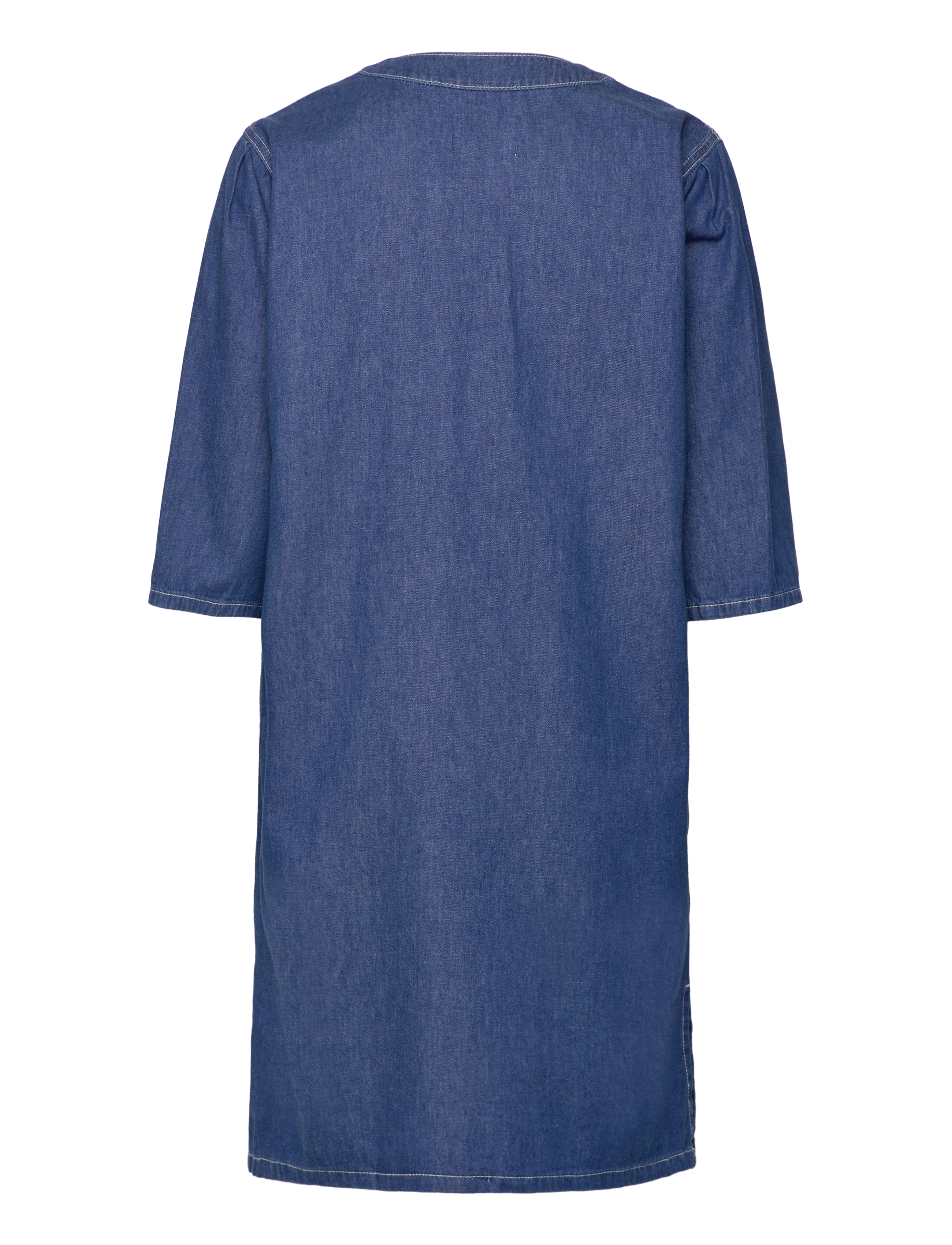 Mads Nørgaard - Air Denim Losa Dress - mid blue denim - 1