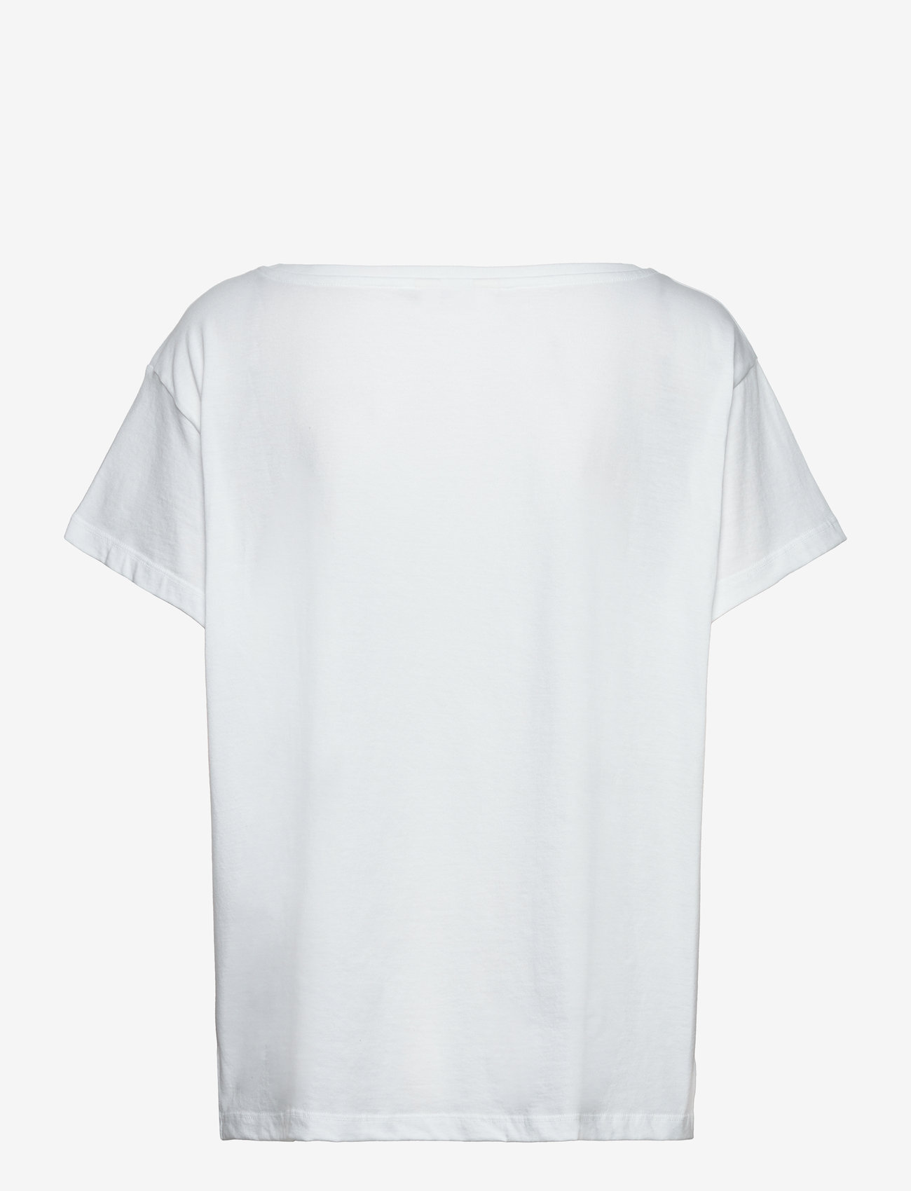 Mads Nørgaard - Organic Jersey Torva Tee - marškinėliai - white - 1