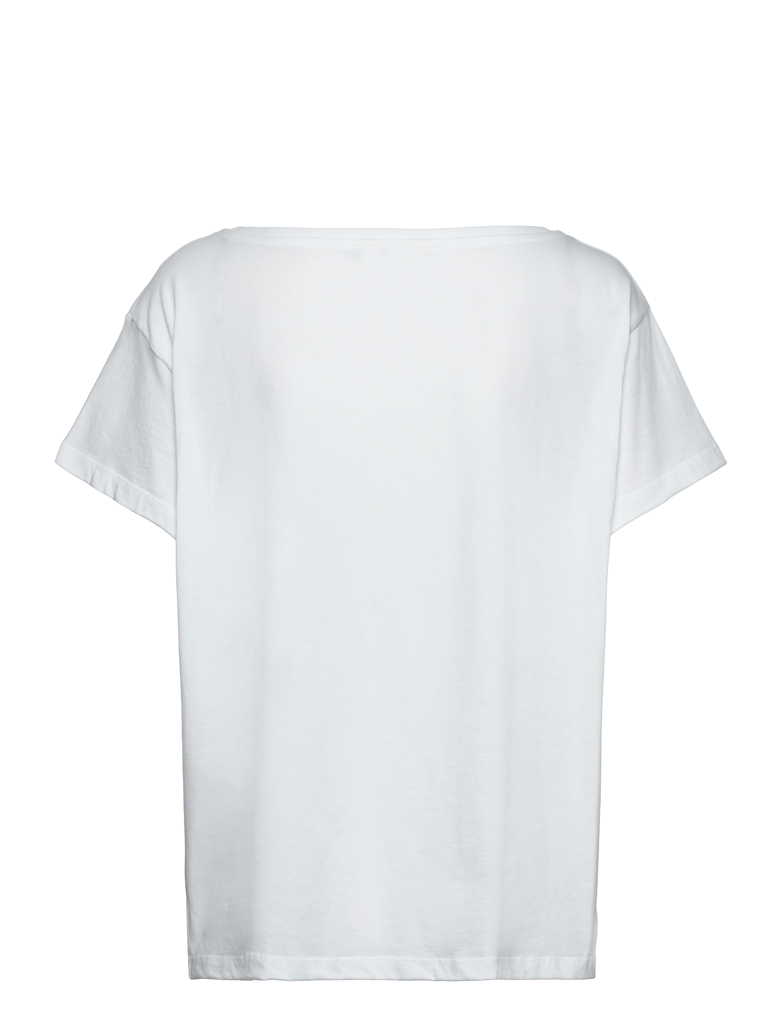 Mads Nørgaard - Organic Jersey Torva Tee - t-shirts - white - 1
