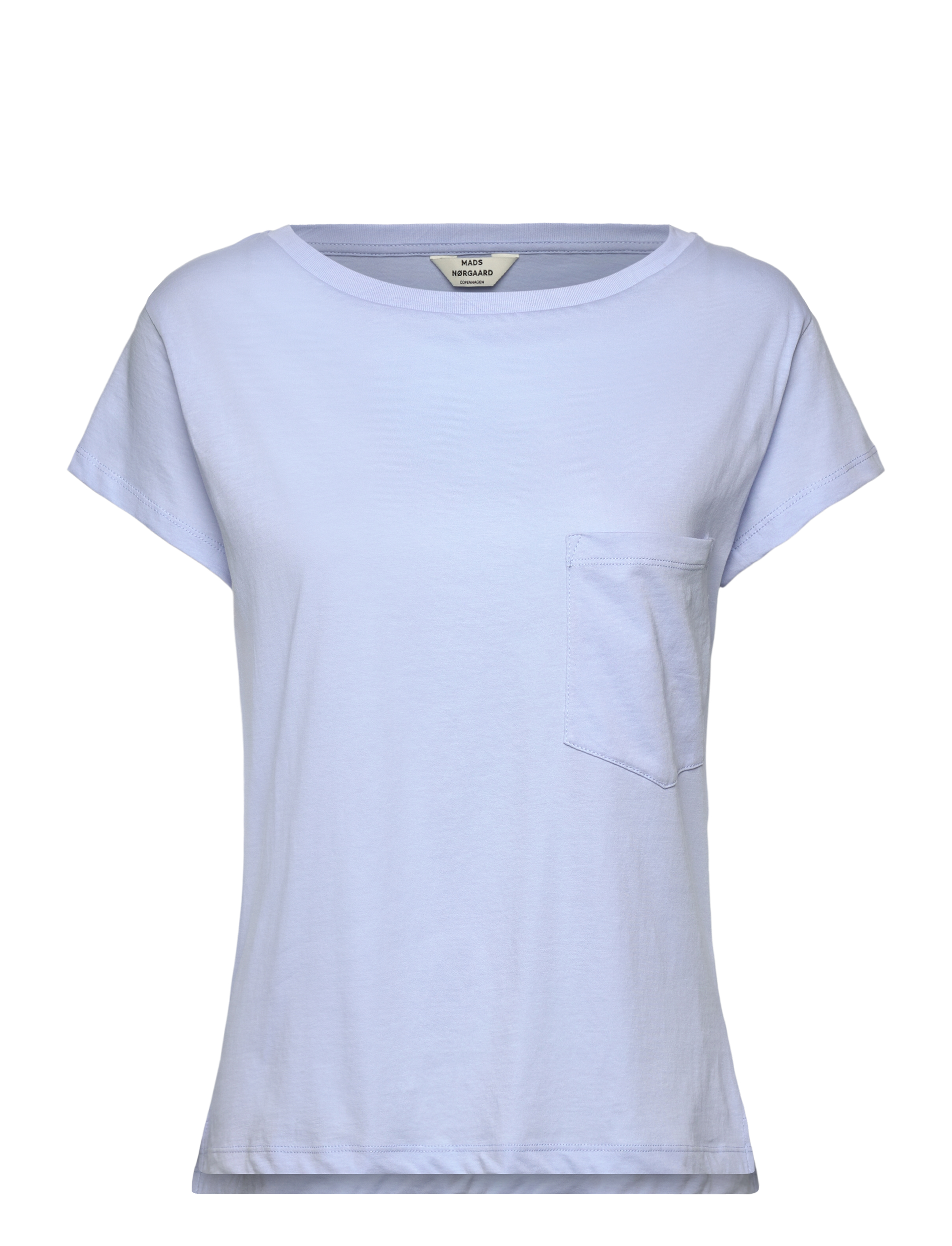 Mads Nørgaard Organic Jersey Torva Tee - Kampagne - WINDSURFER / blue