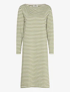 Soft Single Stripe Sille Dress, Mads Nørgaard
