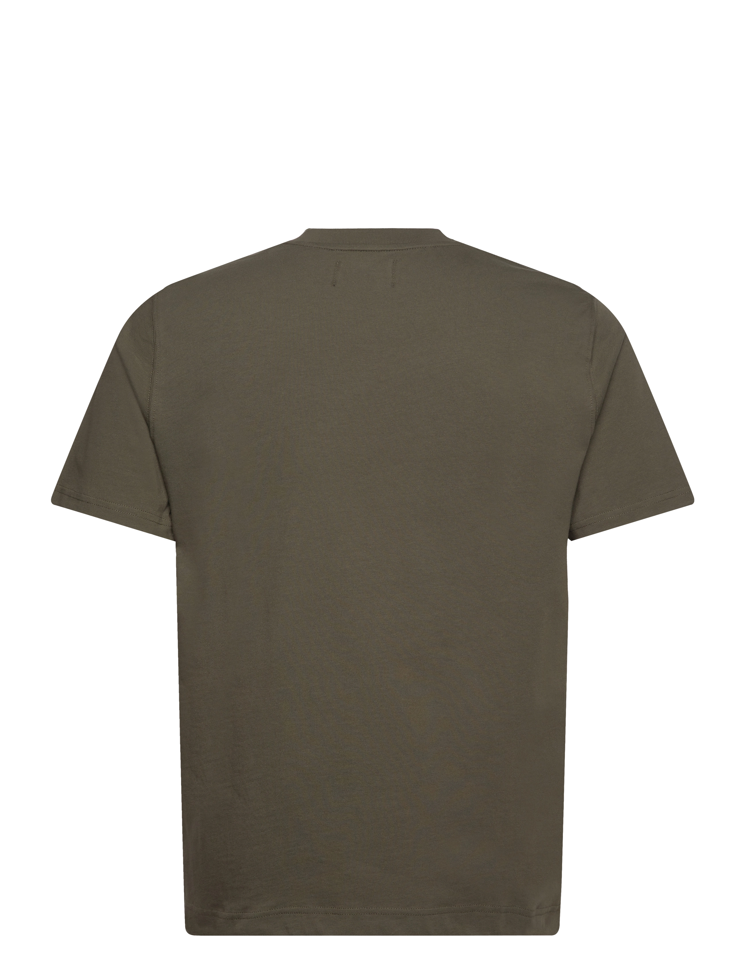 Mads Nørgaard - Cotton Jersey Frode Emb Logo Tee - olive night - 1