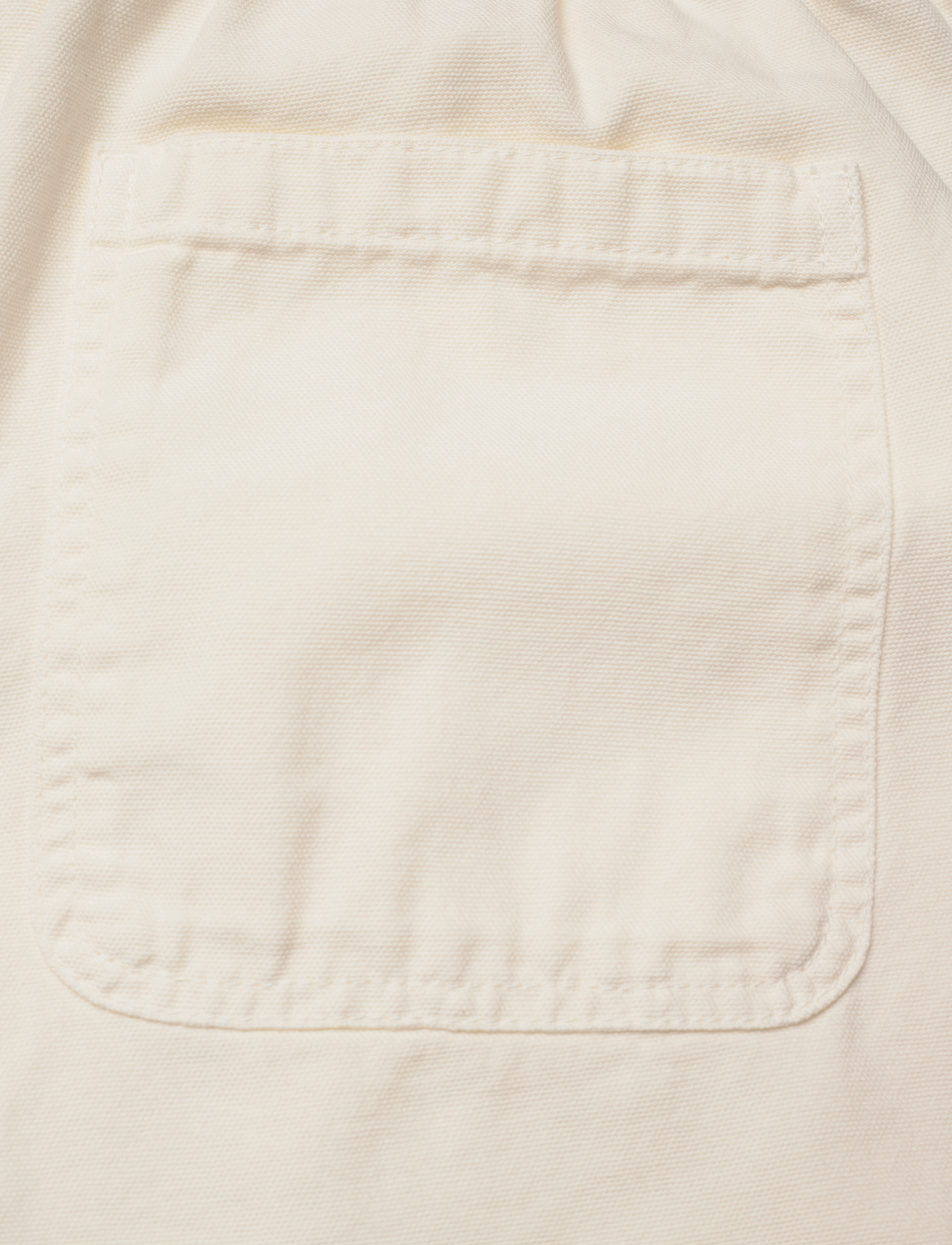 Mads Nørgaard - Dyed Canvas Beach Shorts - vanilla ice - 4