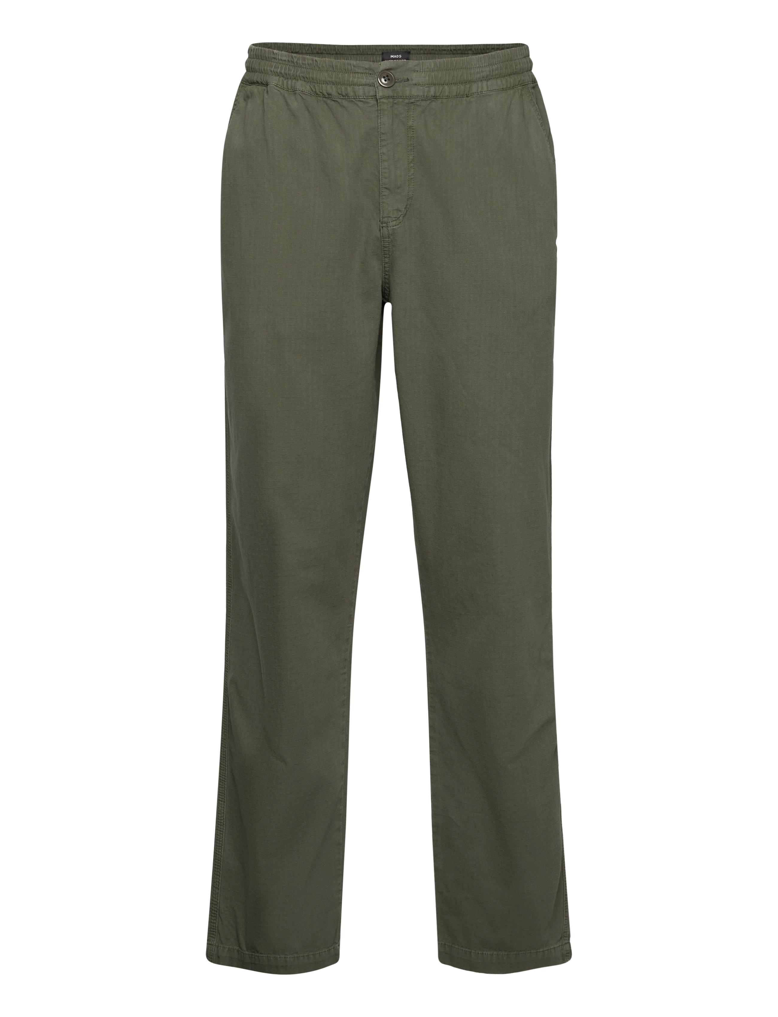 Mads Nørgaard Cotton Ripstop Hektor Pants - Bukser - OLIVE NIGHT / green