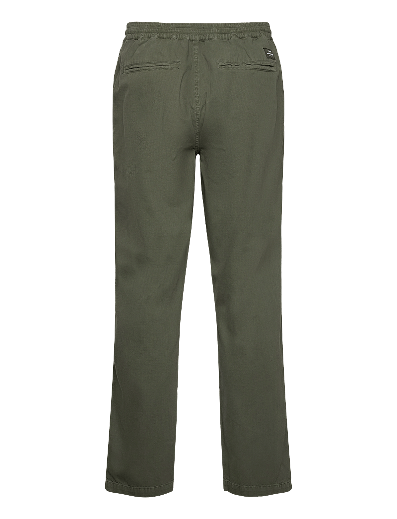 Mads Nørgaard - Cotton Ripstop Hektor Pants - casual byxor - olive night - 1