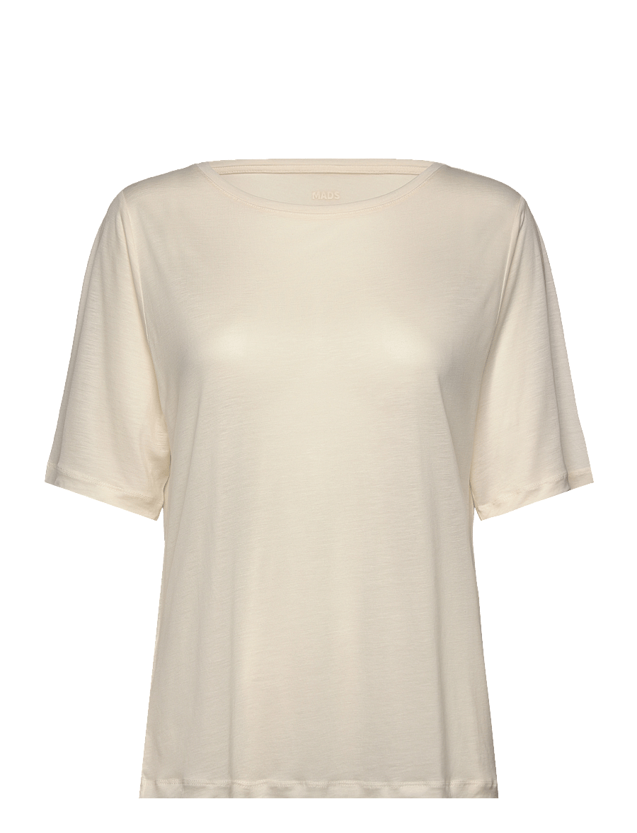Mads Nørgaard - Tence Morty Tee - snowwhite - 0