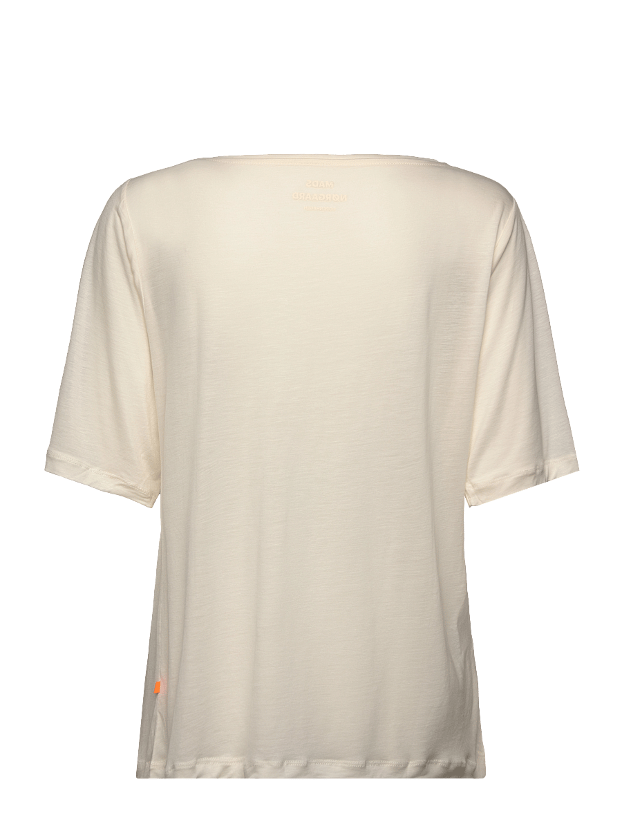 Mads Nørgaard - Tence Morty Tee - snowwhite - 1