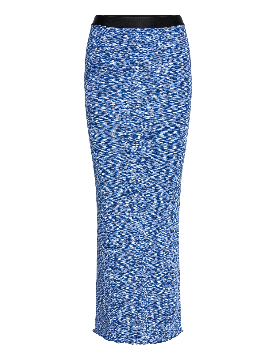 Mads Nørgaard - 2x2 Cotton Space Maxine Skirt - kootud seelikud - multi blue - 1