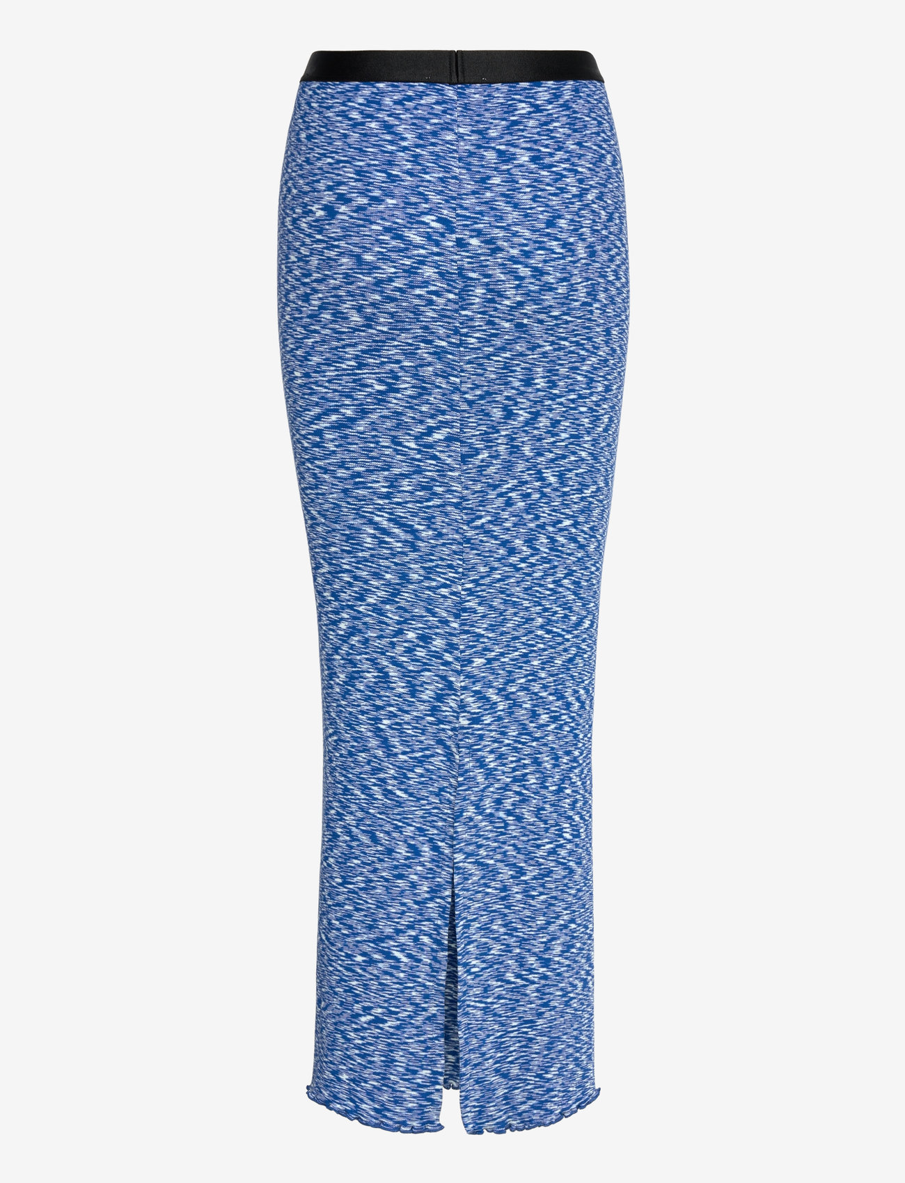 Mads Nørgaard - 2x2 Cotton Space Maxine Skirt - strikkede nederdele - multi blue - 1