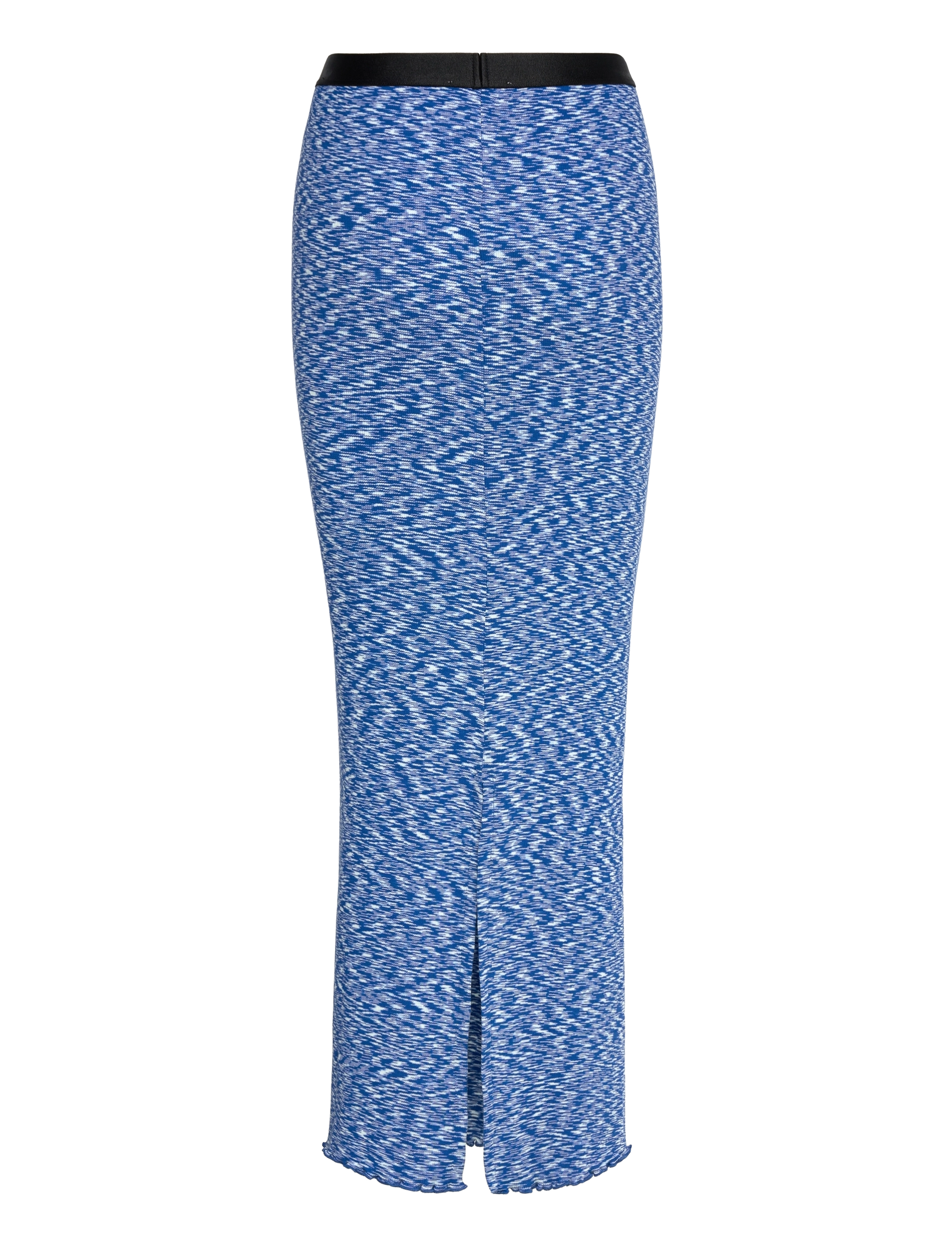 Mads Nørgaard - 2x2 Cotton Space Maxine Skirt - strikkede nederdele - multi blue - 1