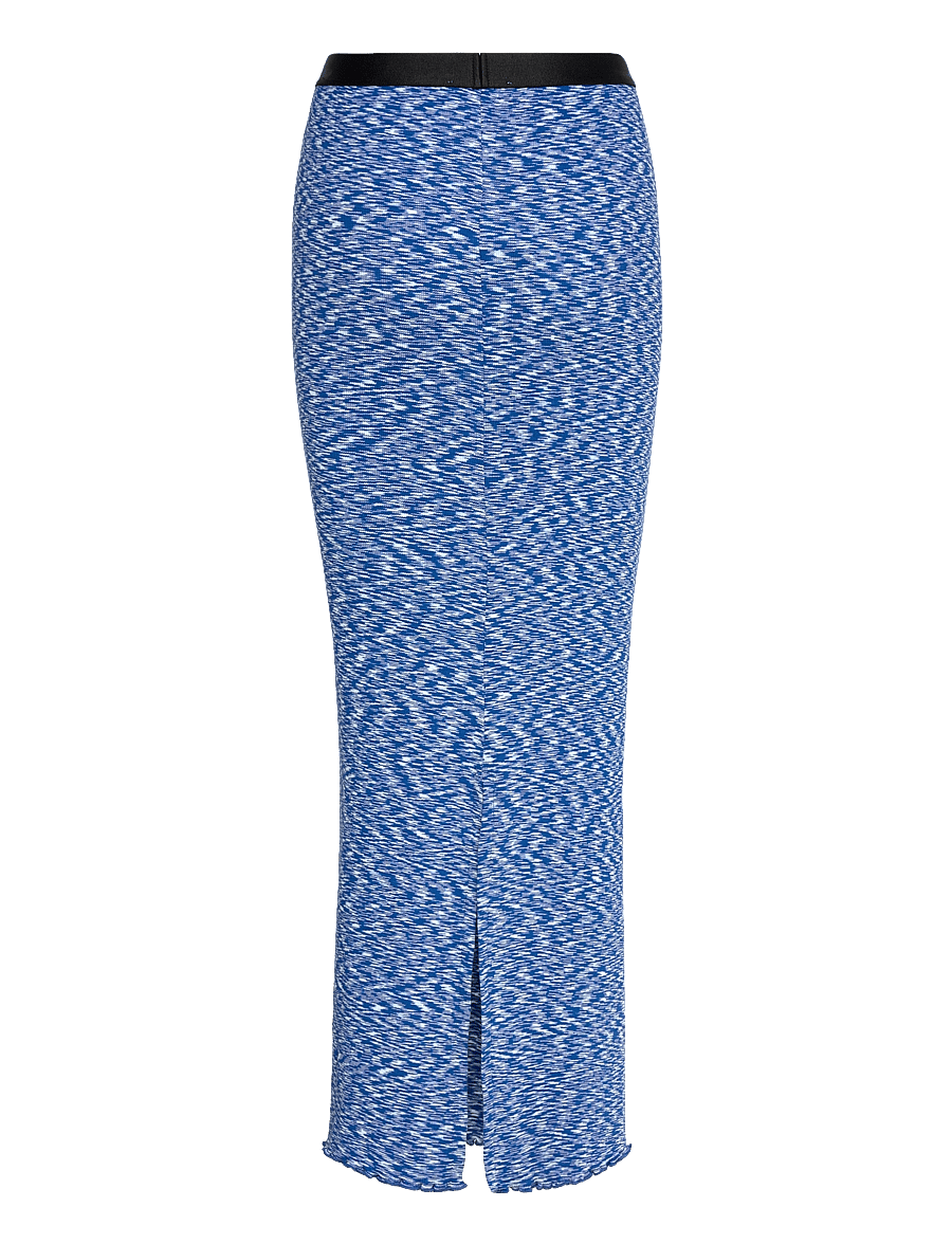 Mads Nørgaard - 2x2 Cotton Space Maxine Skirt - kootud seelikud - multi blue - 2
