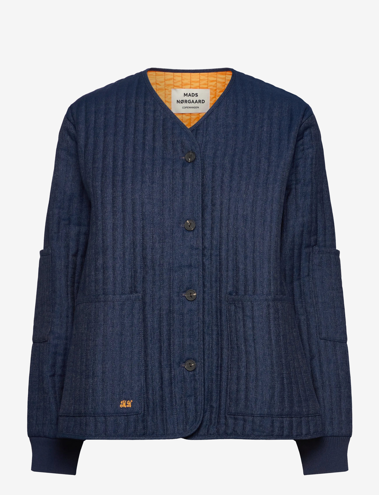 Mads Nørgaard - Light Denim Harue Jacket - sargasso sea - 0