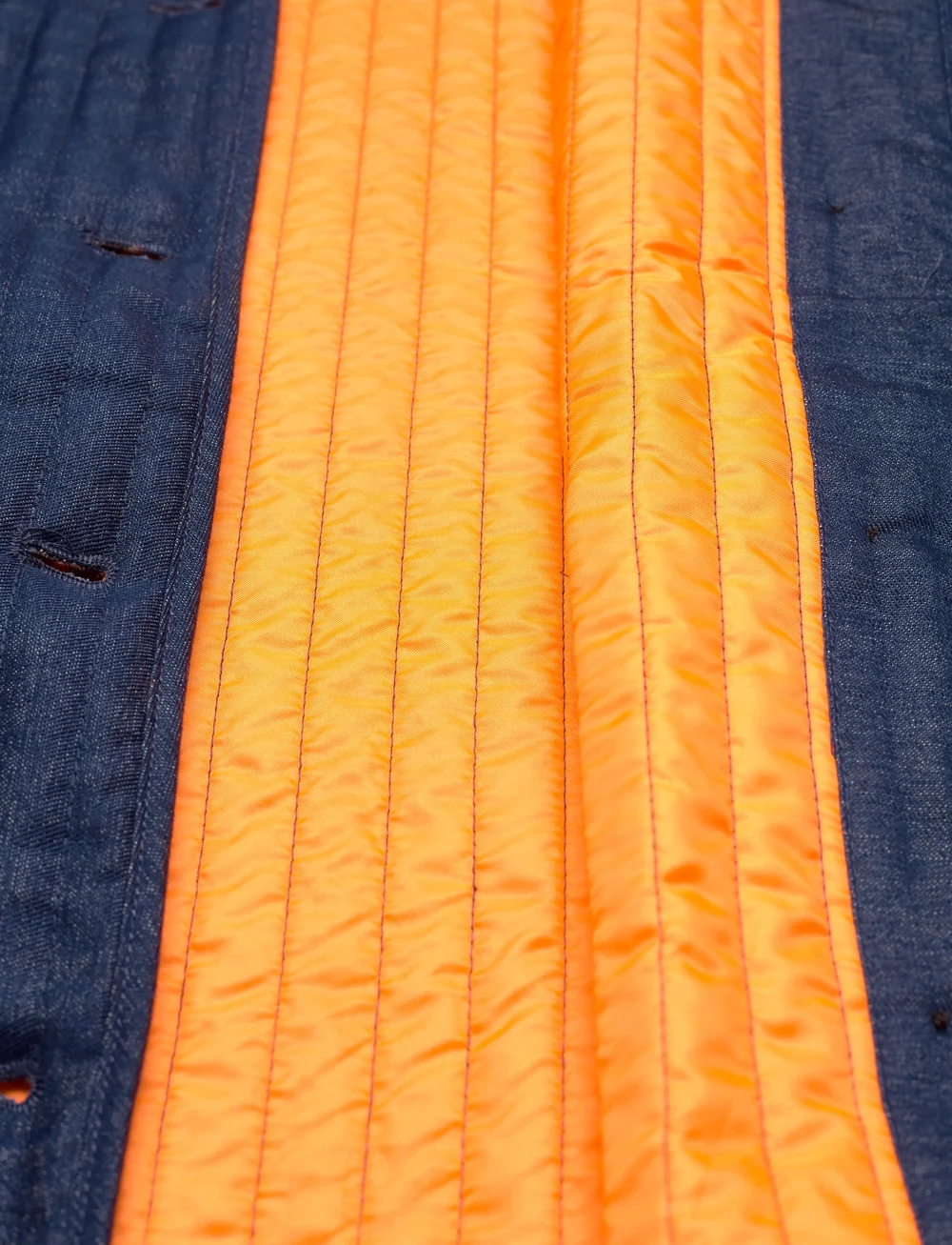 Mads Nørgaard - Light Denim Harue Jacket - quilted jackets - sargasso sea - 4