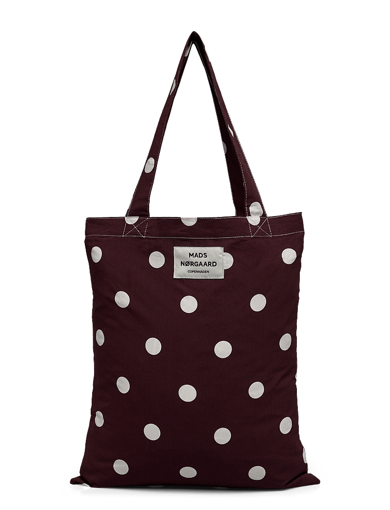 Mads Nørgaard - Sacky Atoma Bag - tote-stiilis kotid - dot aop sassafras/white alyssu - 0