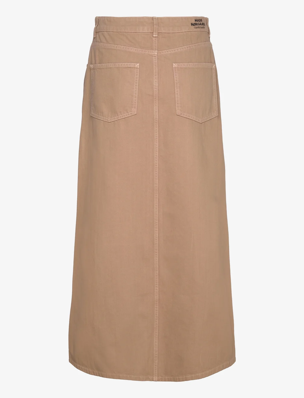 Mads Nørgaard - Soil Denim Ketty Skirt - denimnederdele - tiger's eye - 1