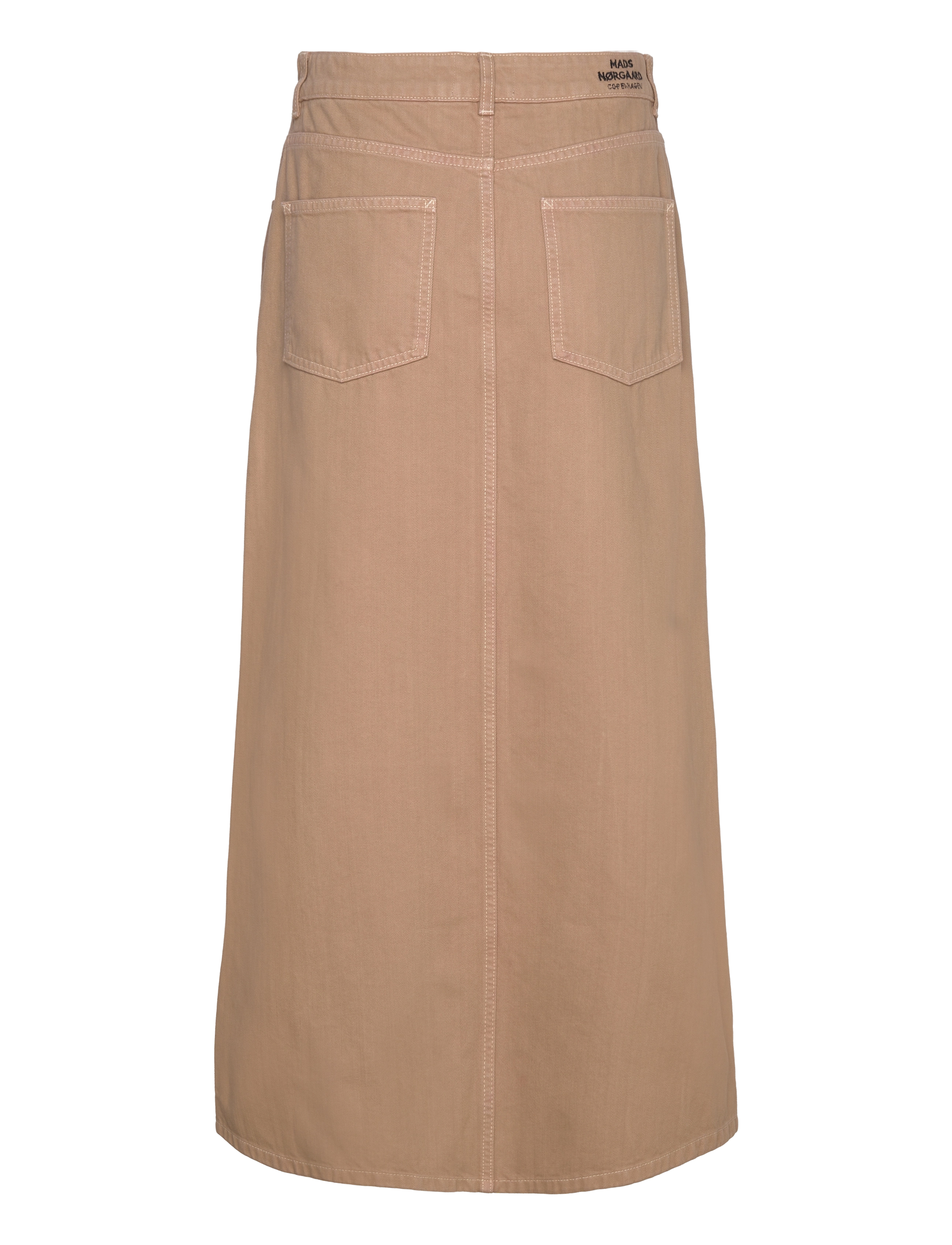 Mads Nørgaard - Soil Denim Ketty Skirt - tiger's eye - 1