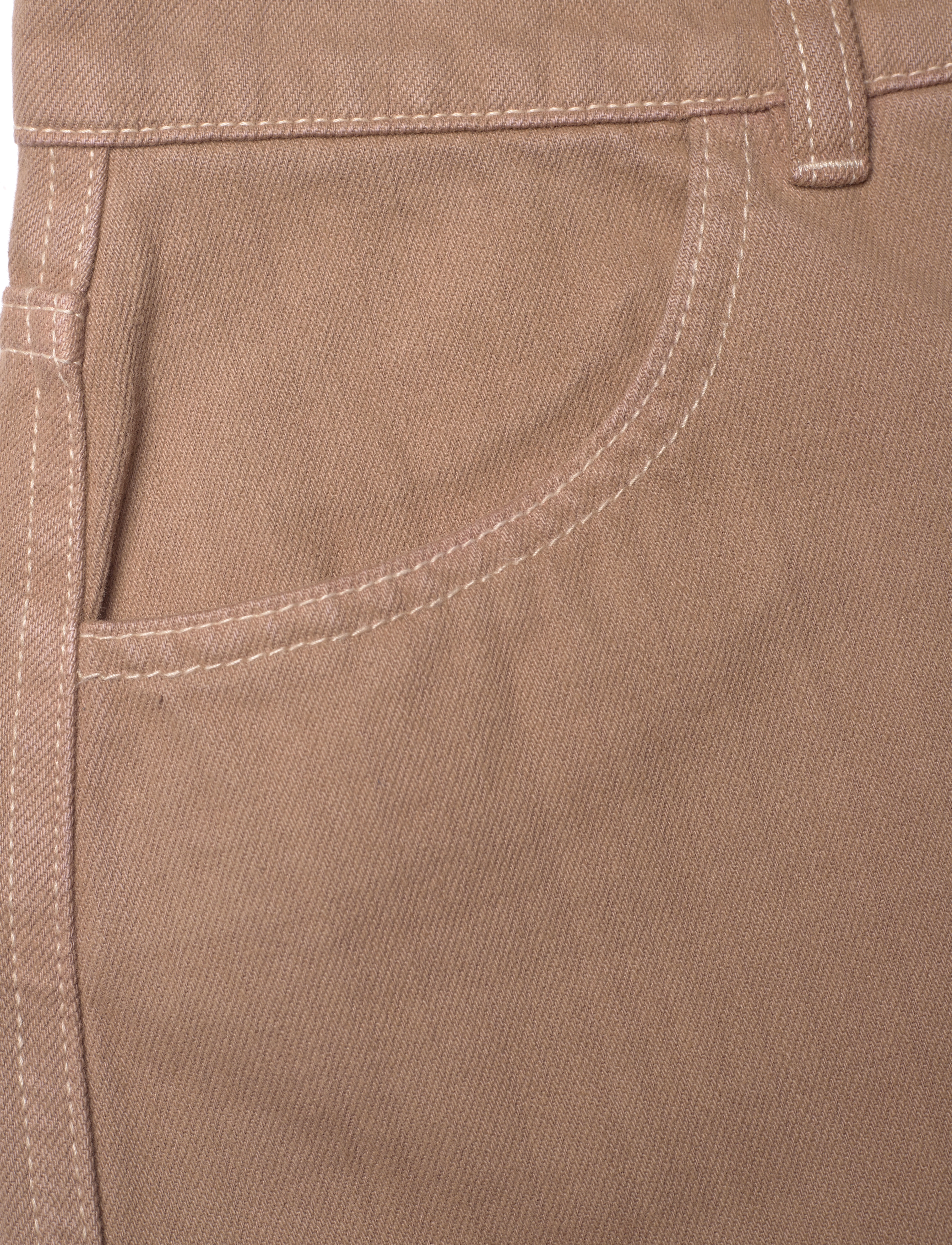 Mads Nørgaard - Soil Denim Ketty Skirt - tiger's eye - 2
