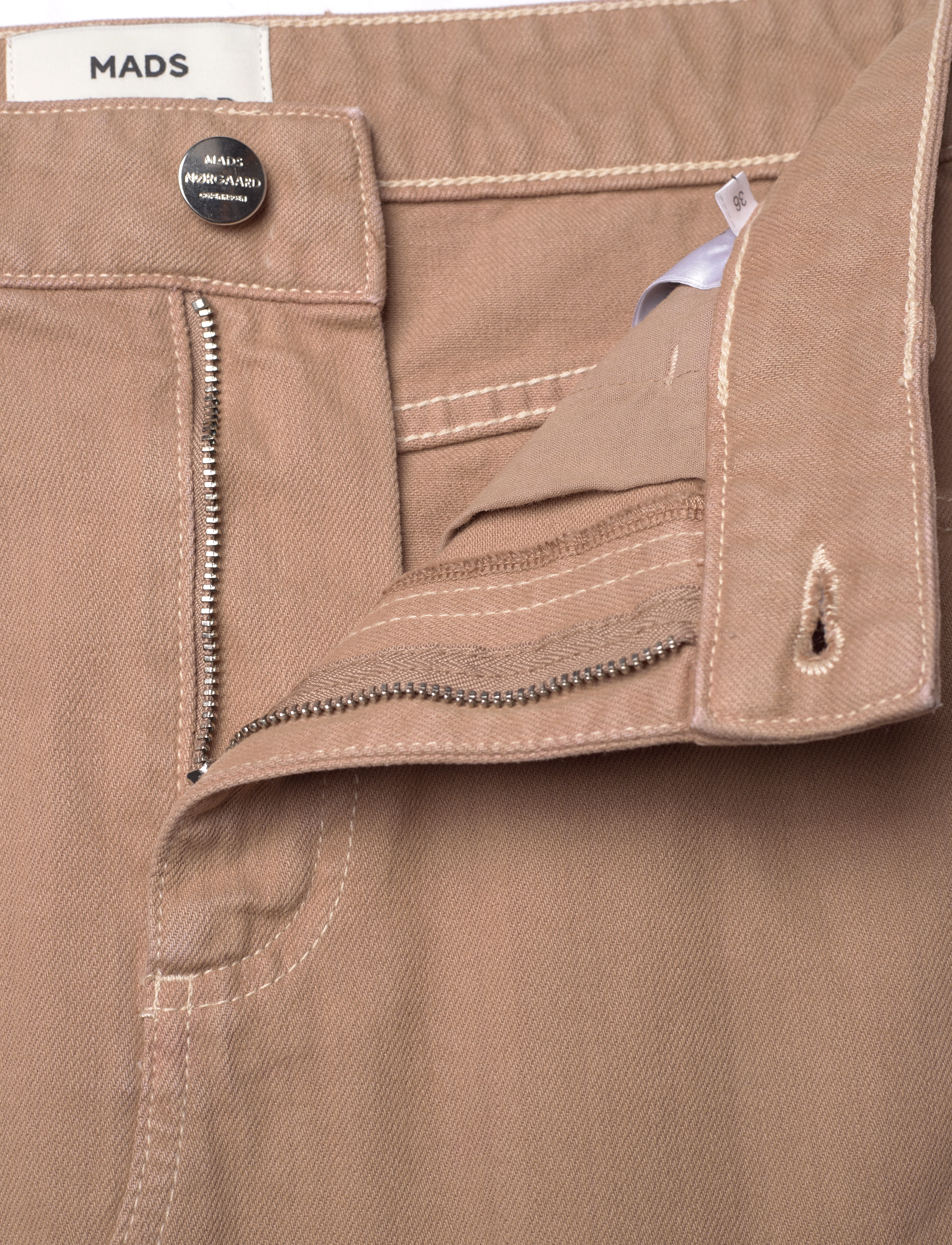 Mads Nørgaard - Soil Denim Ketty Skirt - tiger's eye - 3
